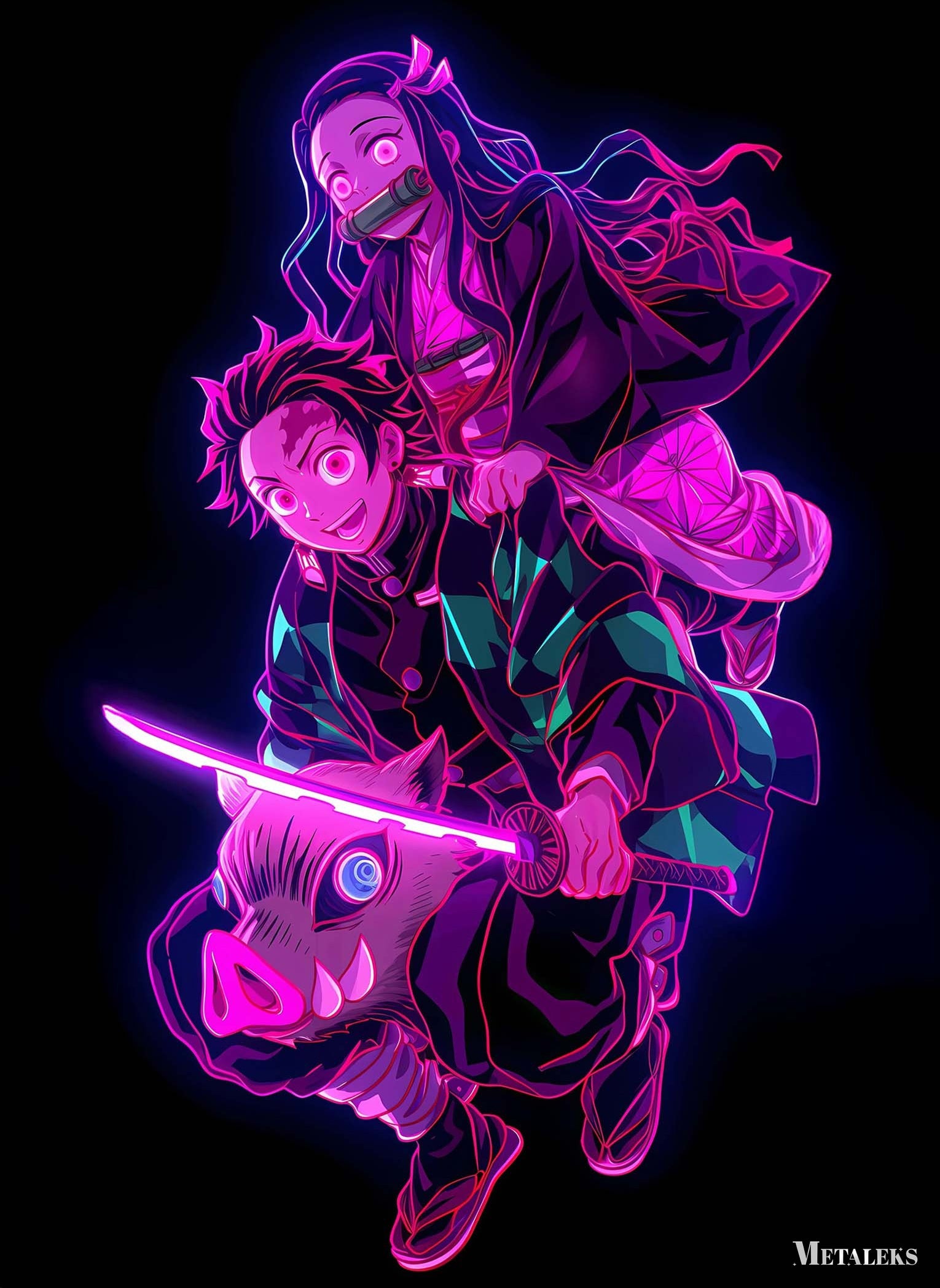 Neon Infinity Showdown
