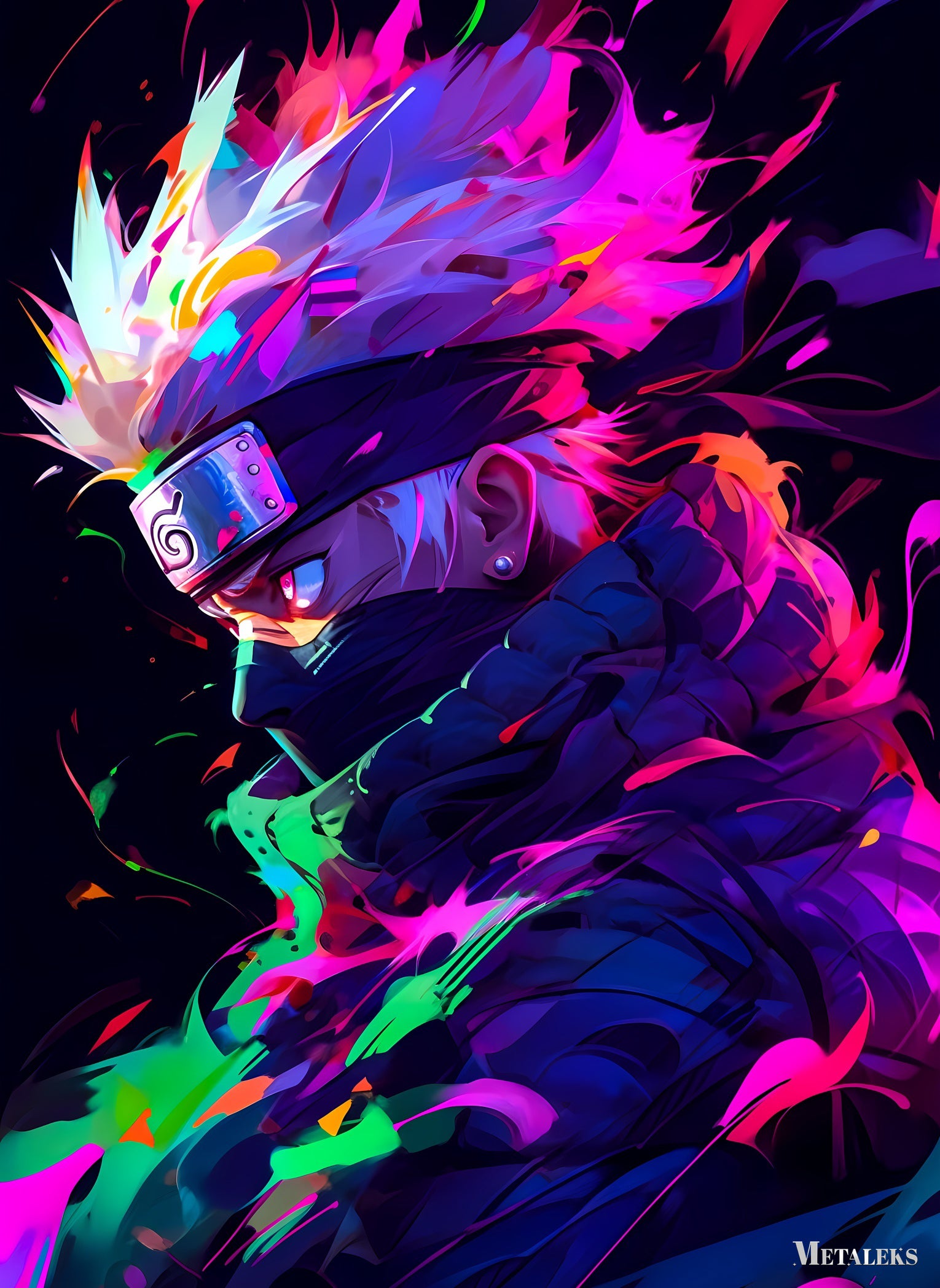 Neon kakashi 2