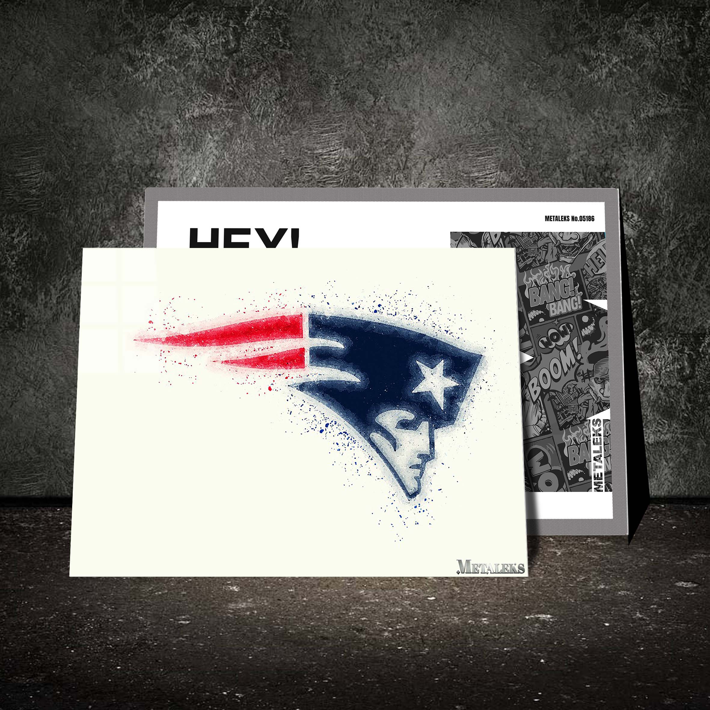 New England Patriots Watercolor