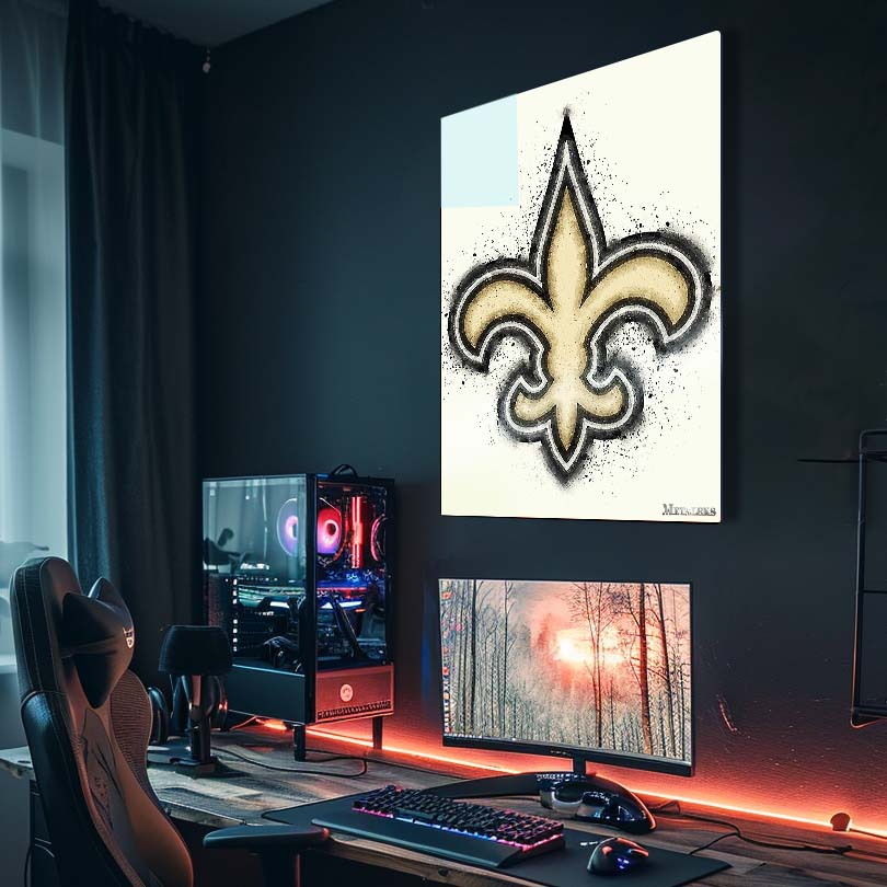 New Orleans Saints Watercolor