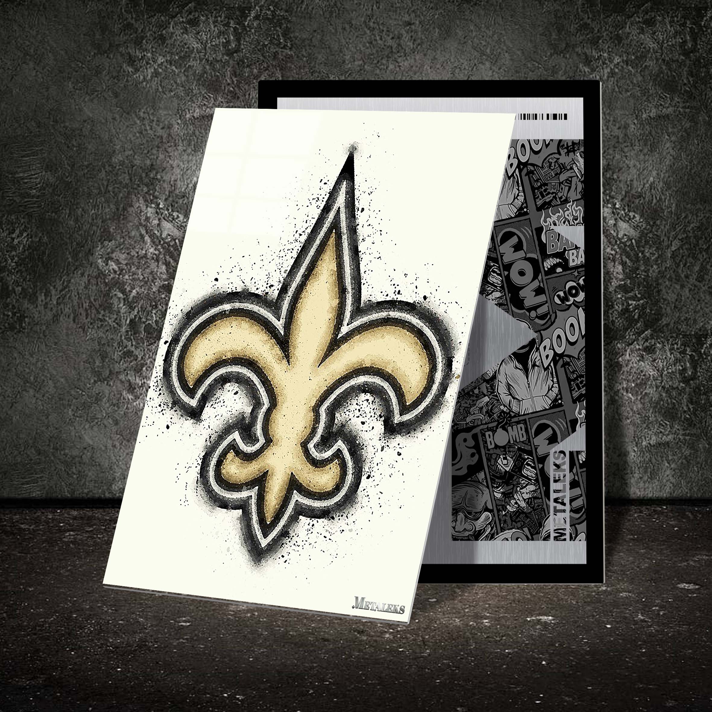 New Orleans Saints Watercolor
