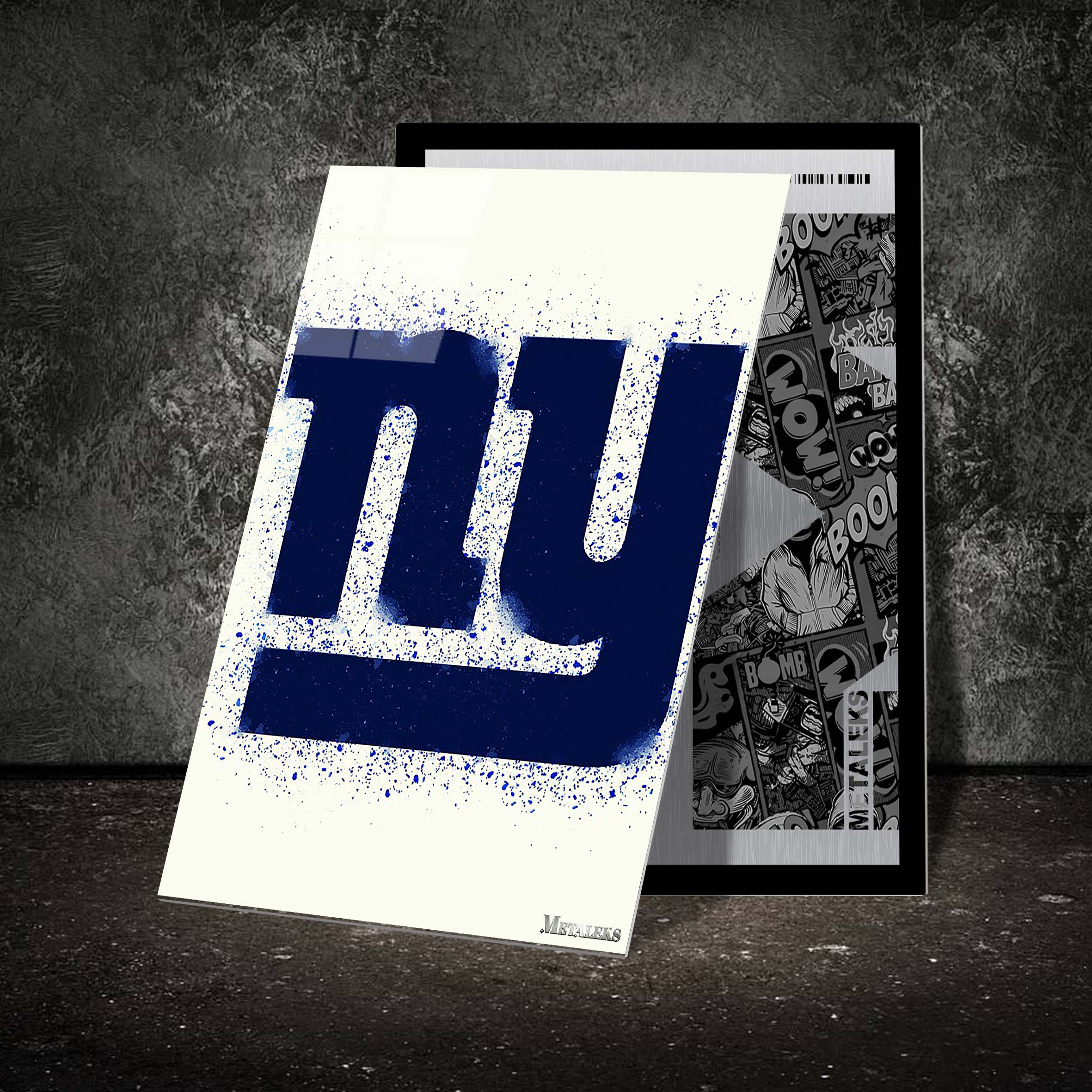 New York Giants Watercolor