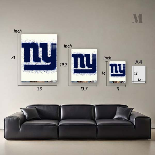 New York Giants Watercolor