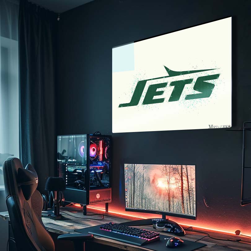 New York Jets Watercolor