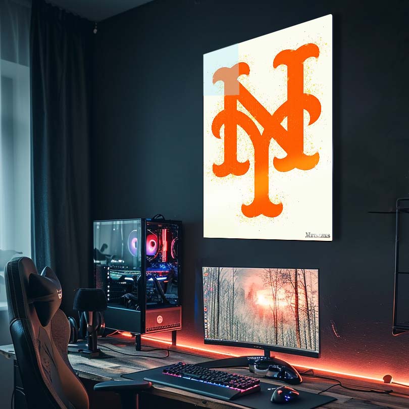 New York Mets Watercolor