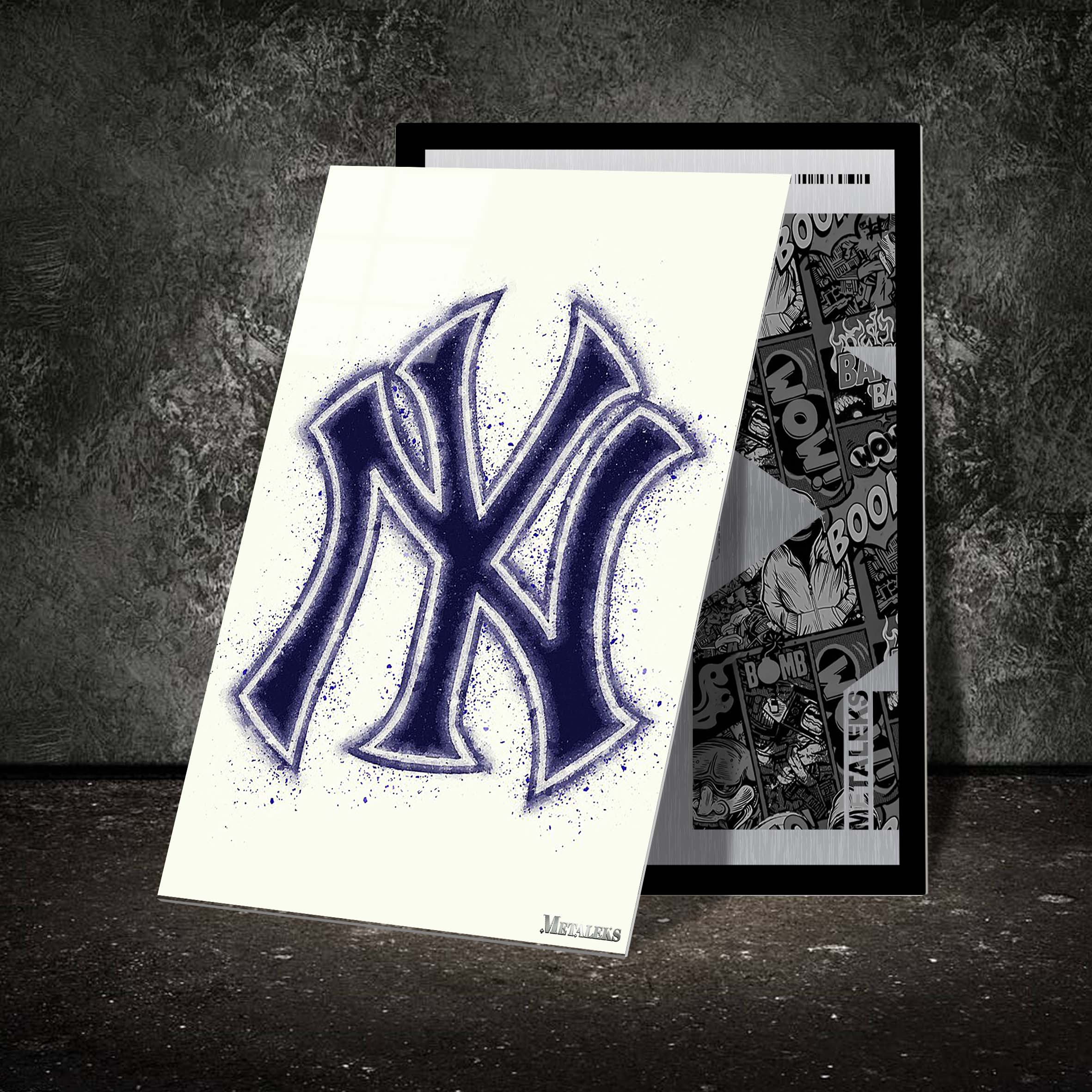 New York Yankees Watercolor