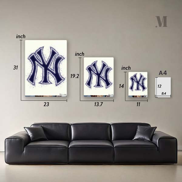 New York Yankees Watercolor