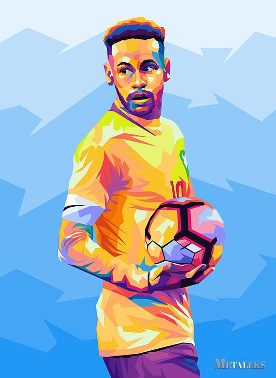 Neymar Wpap Pop Art3