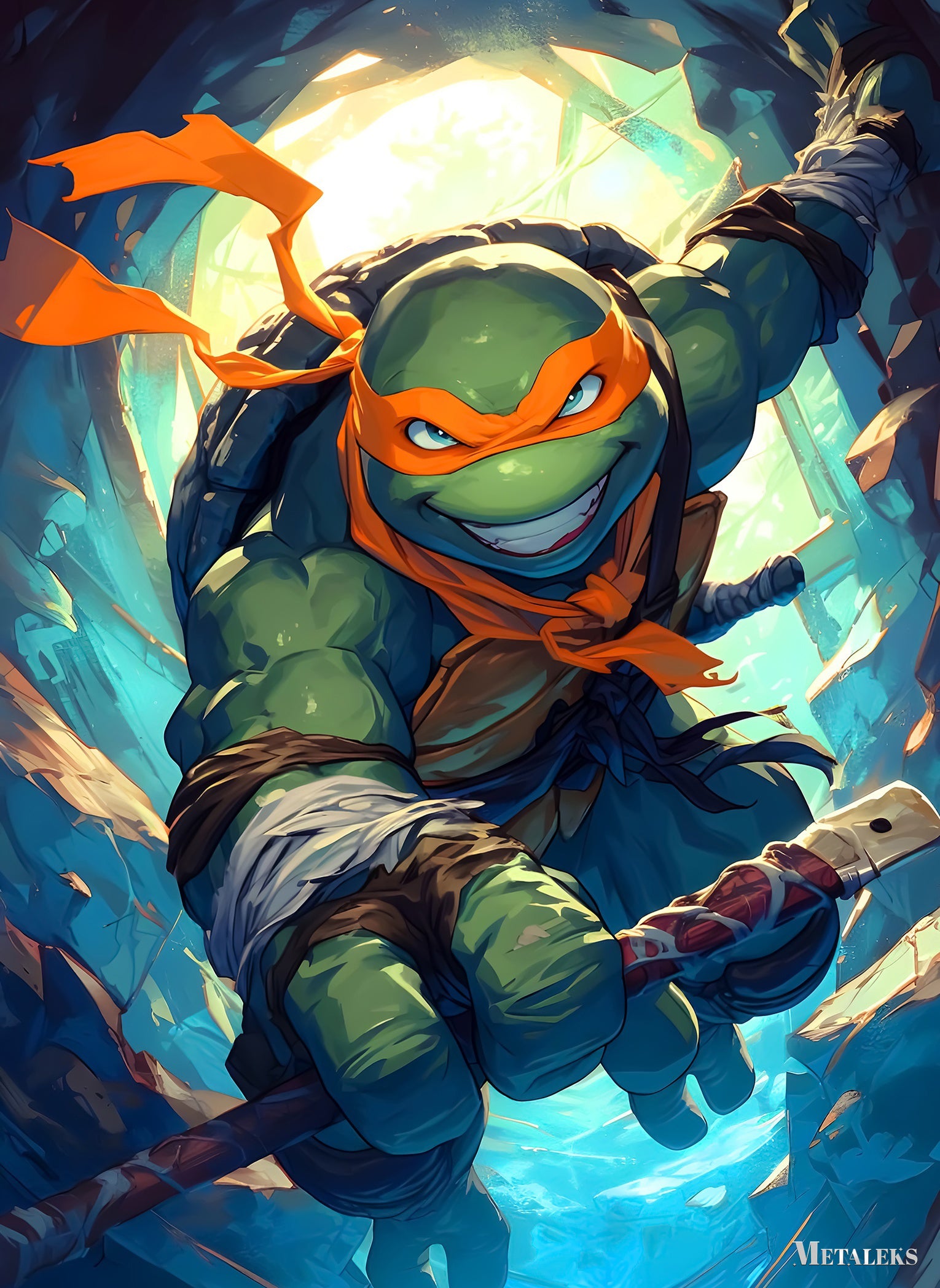 Ninja Turtle  Michelangelo-1