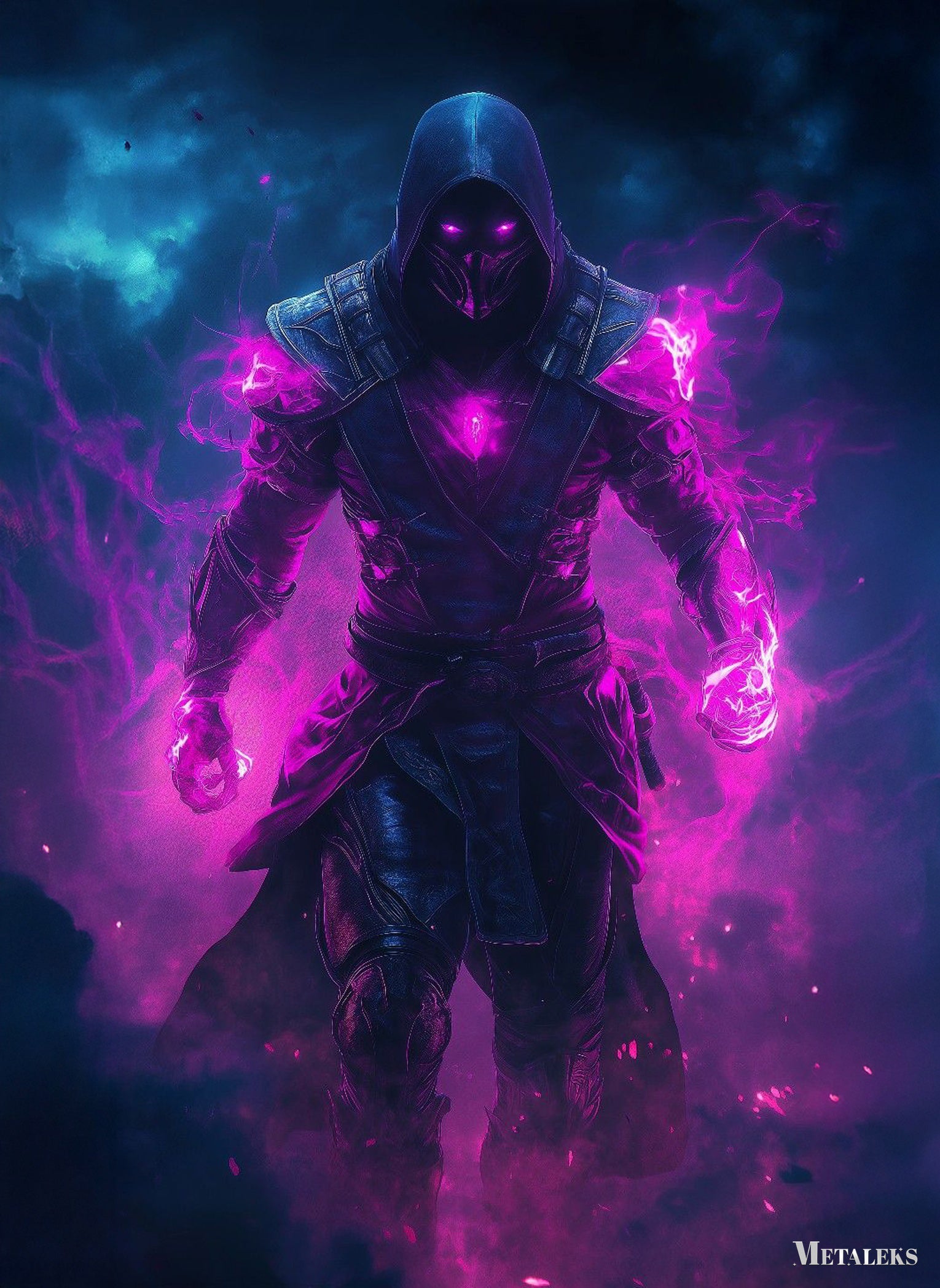 Noob Saibot Mortal Kombat  A0722