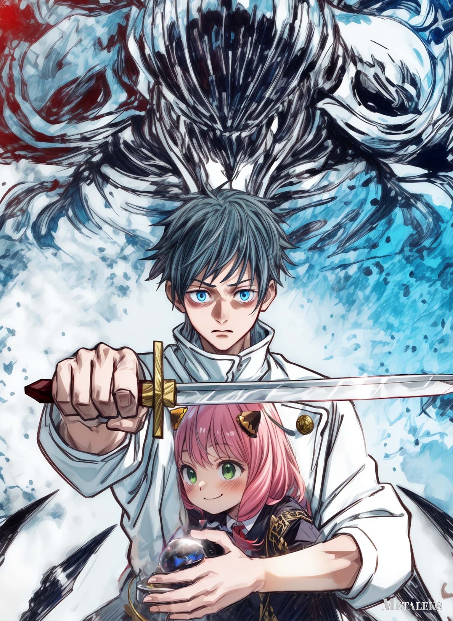 Okkotsu Yuta X Anya Forger