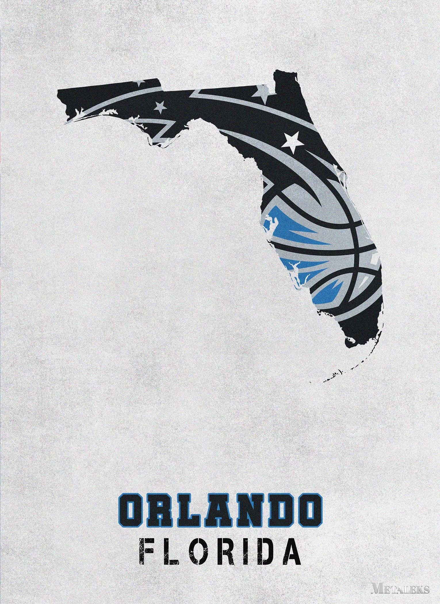 Orlando Magic Orlando Florida State Map