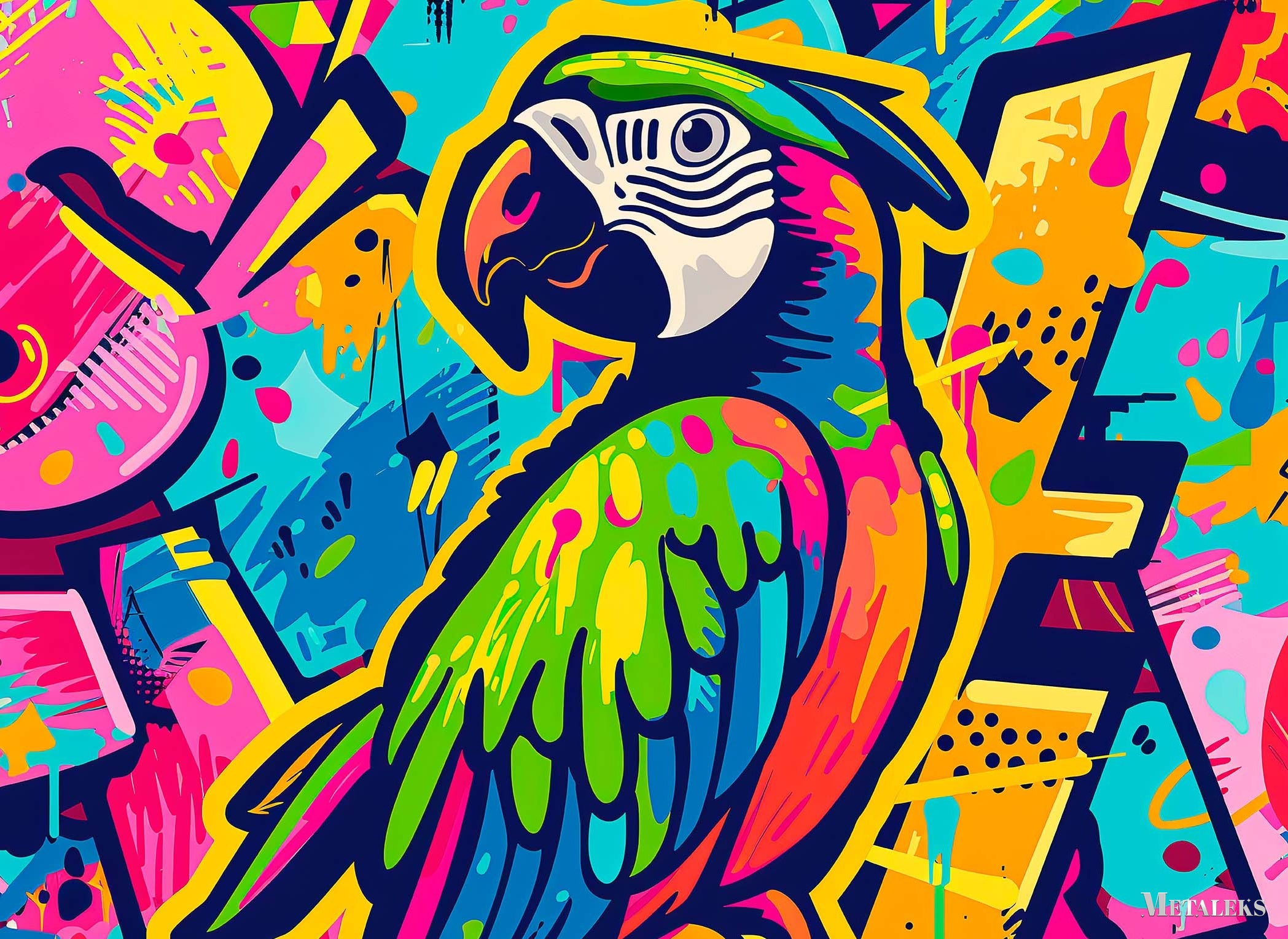 PARROT X COLOURFUL