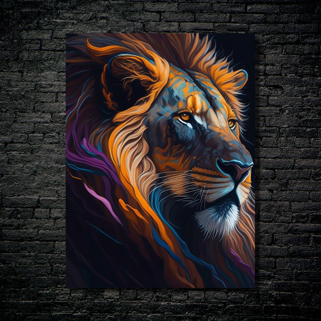 Painted Lion