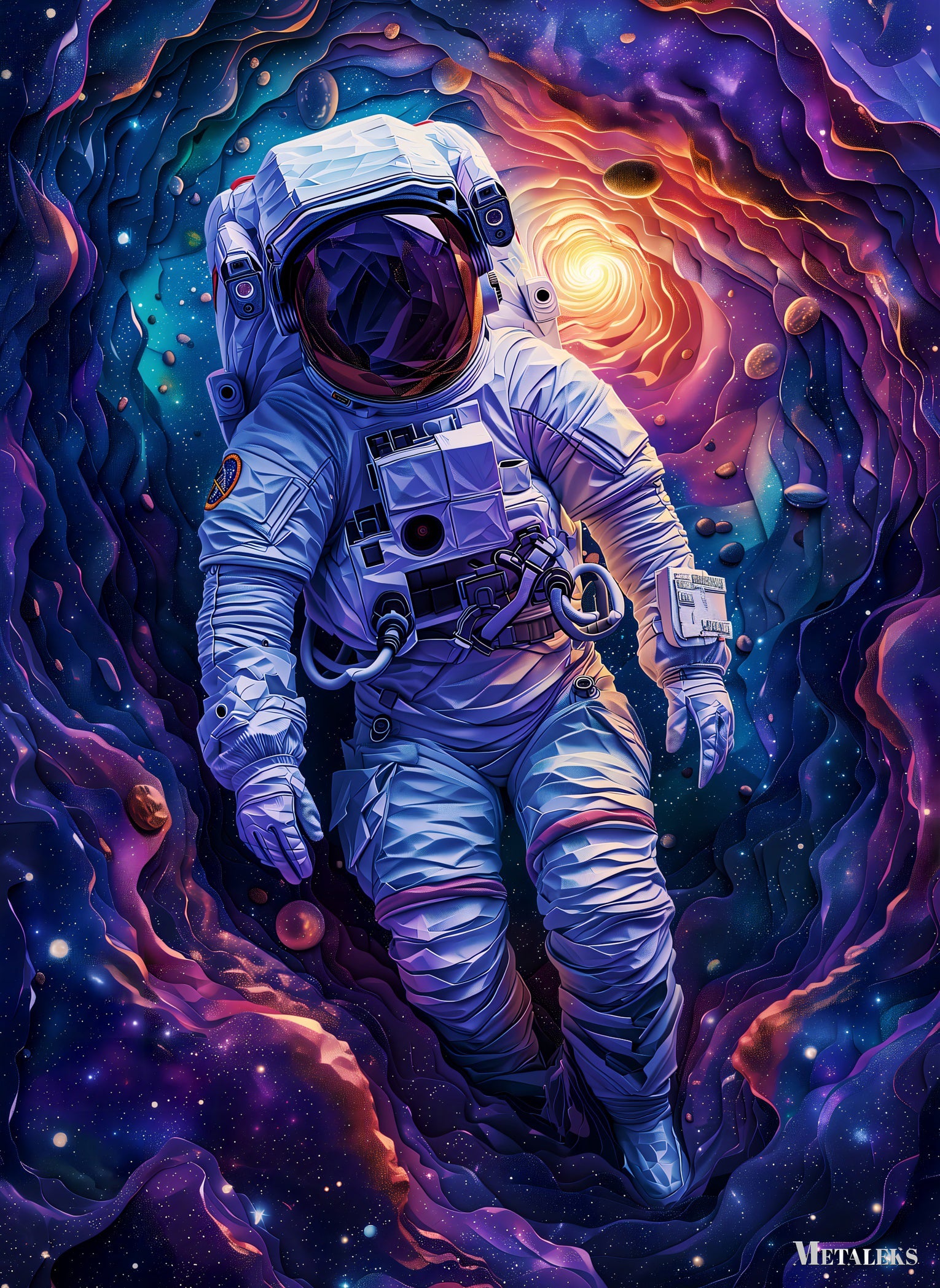 Paper Art_Astronaut