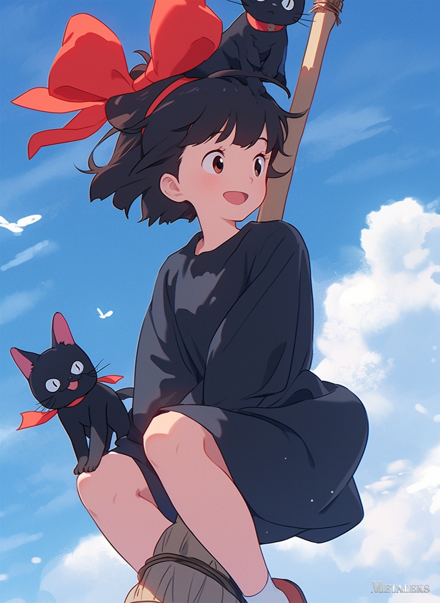 Parcel and Broomstick Kiki's Express Delivery Magic