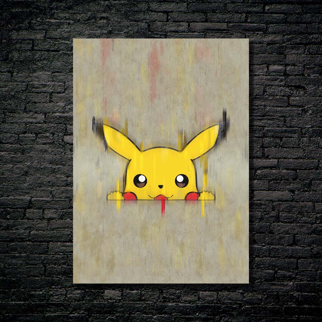 Peeping Pikachu