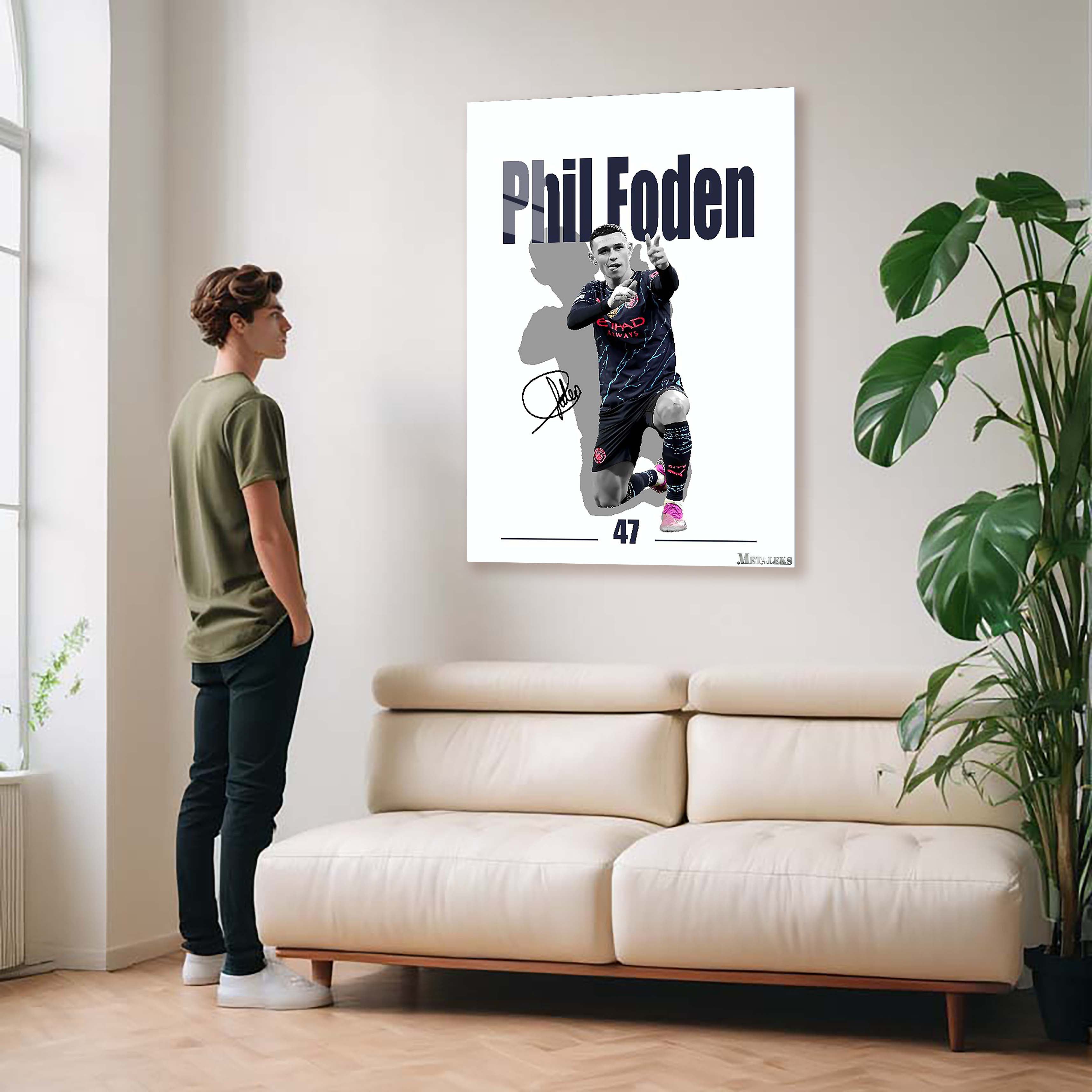 Phil Foden Minimalist