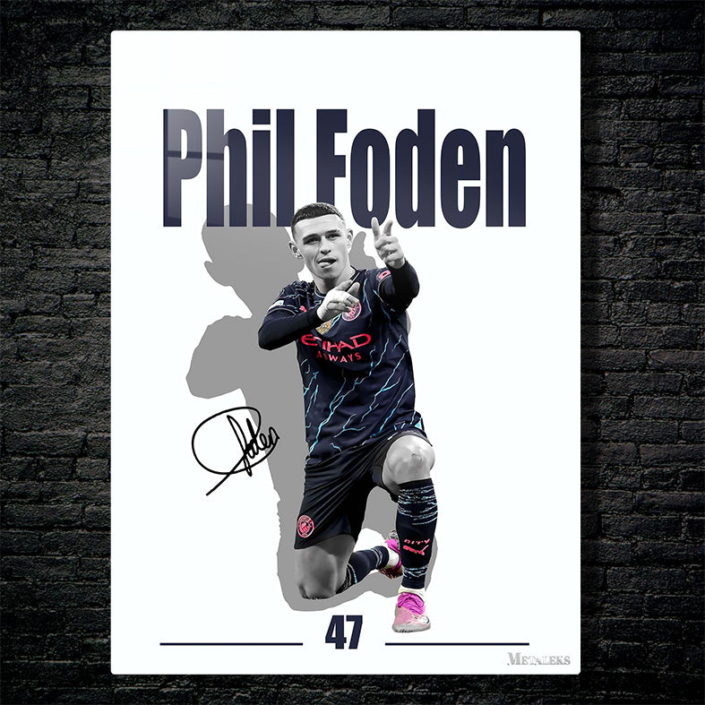 Phil Foden Minimalist