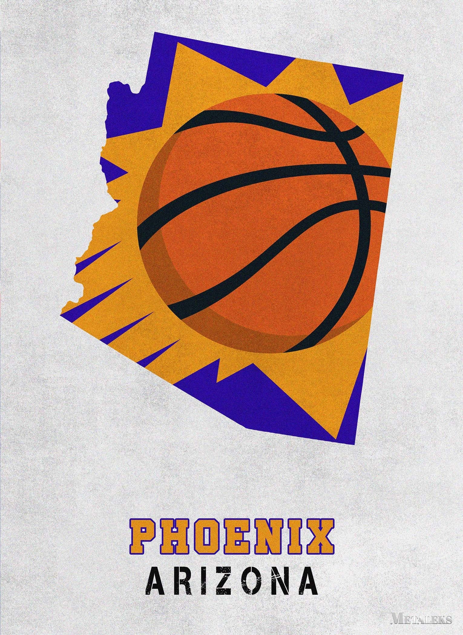 Phoenix Suns Phoenix Arizona State Map