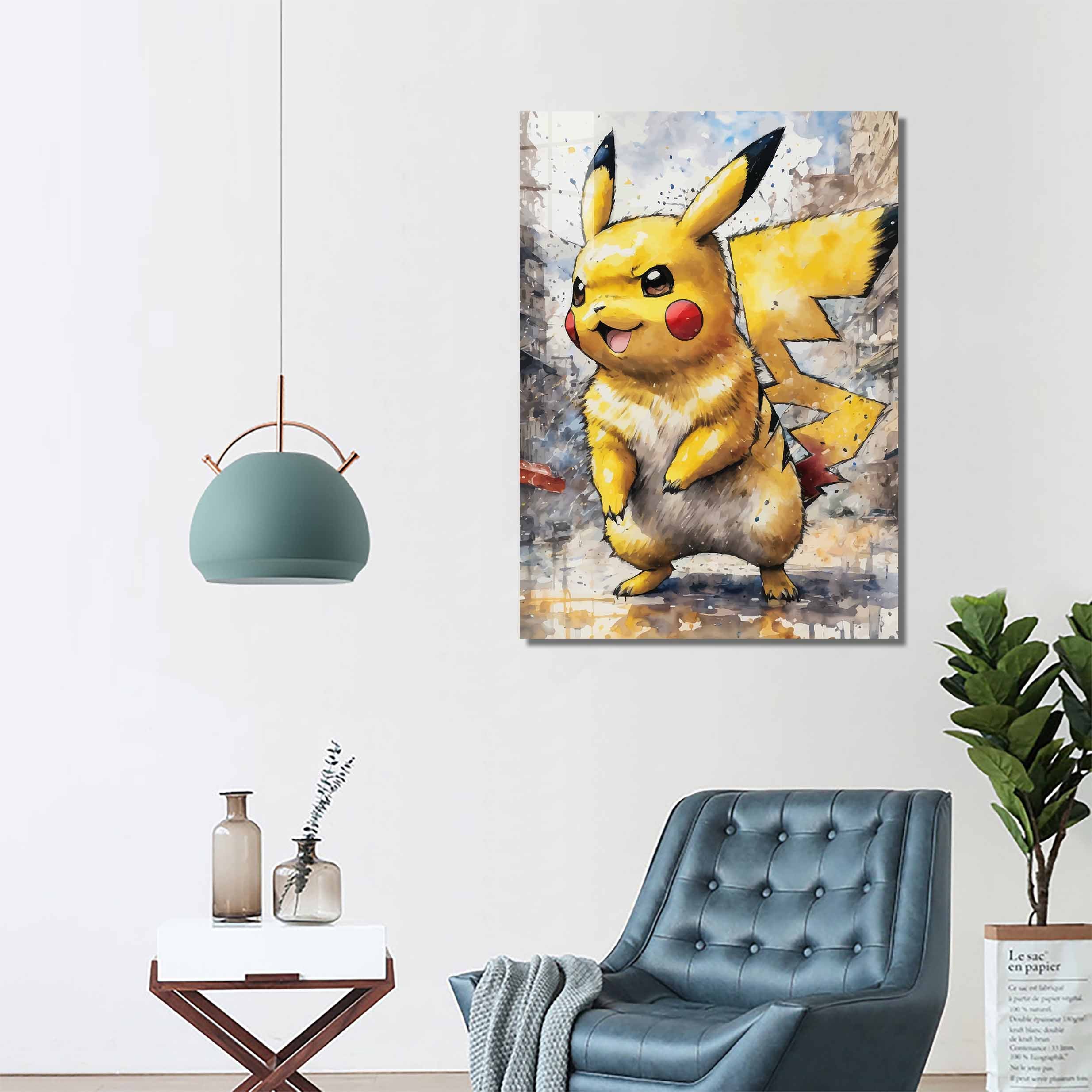 Pikachu Watercolor