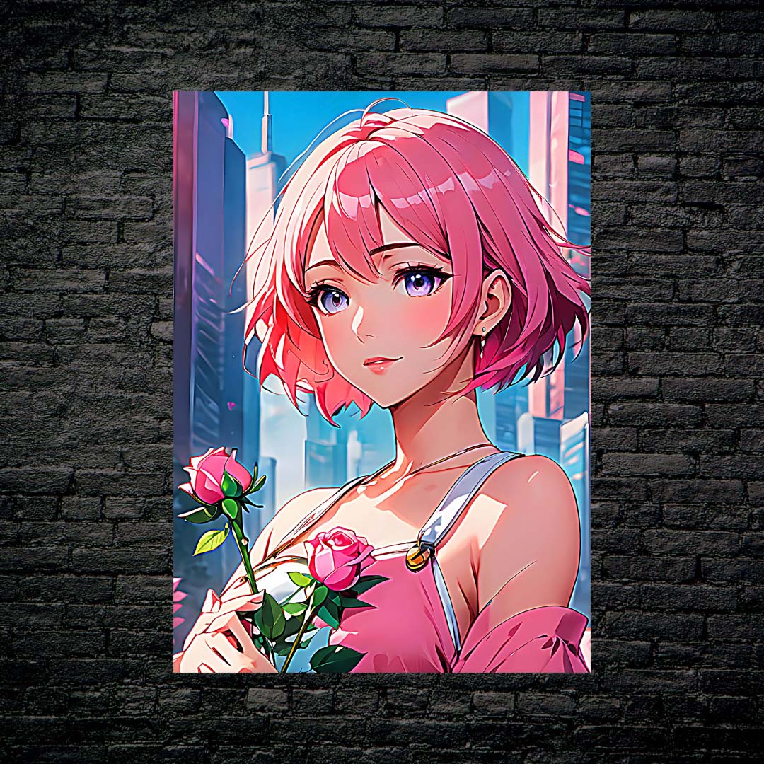 Pink Haired Girl