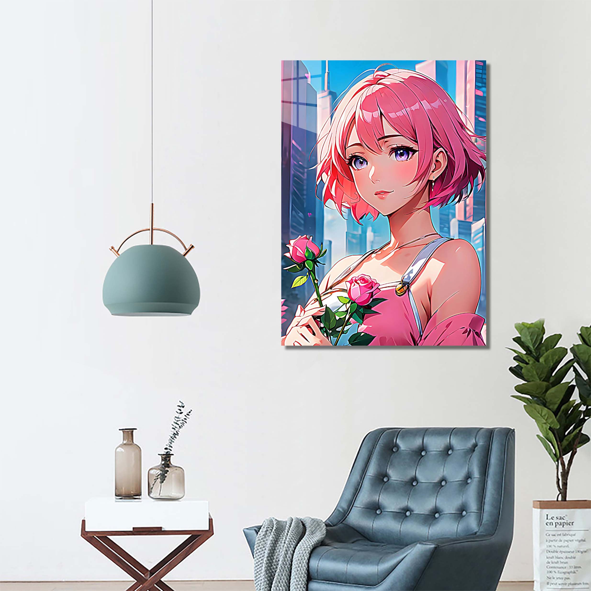 Pink Haired Girl