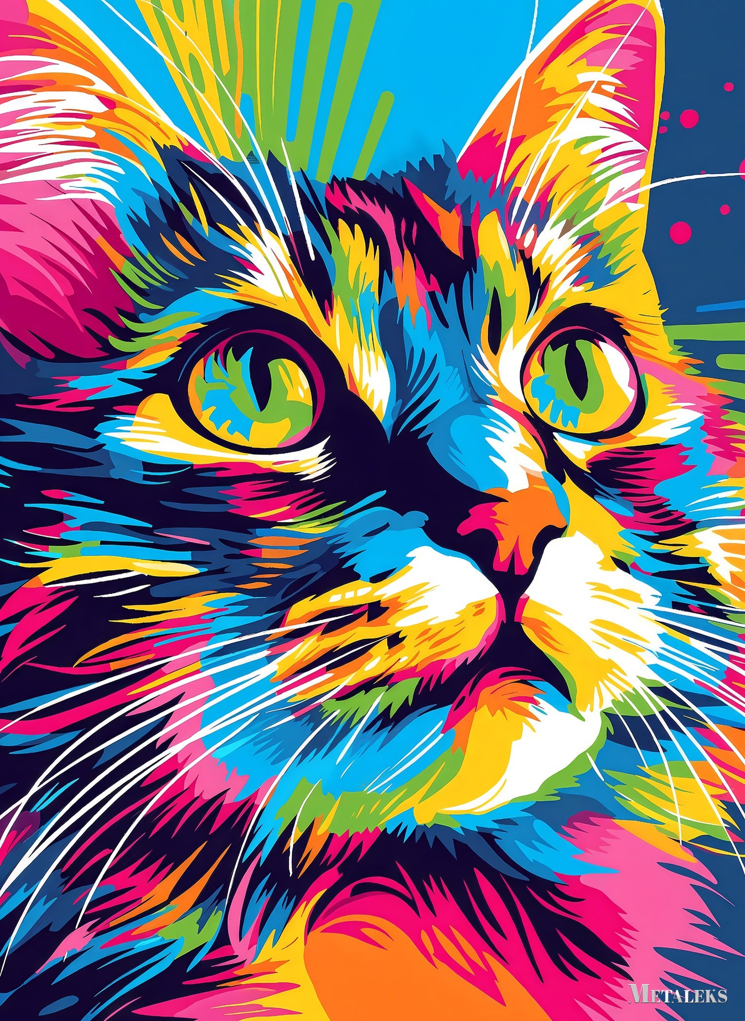 Popart Cat