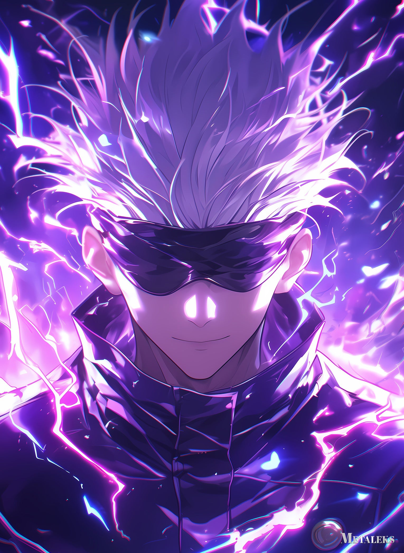 Purple Light Gojo Satoru