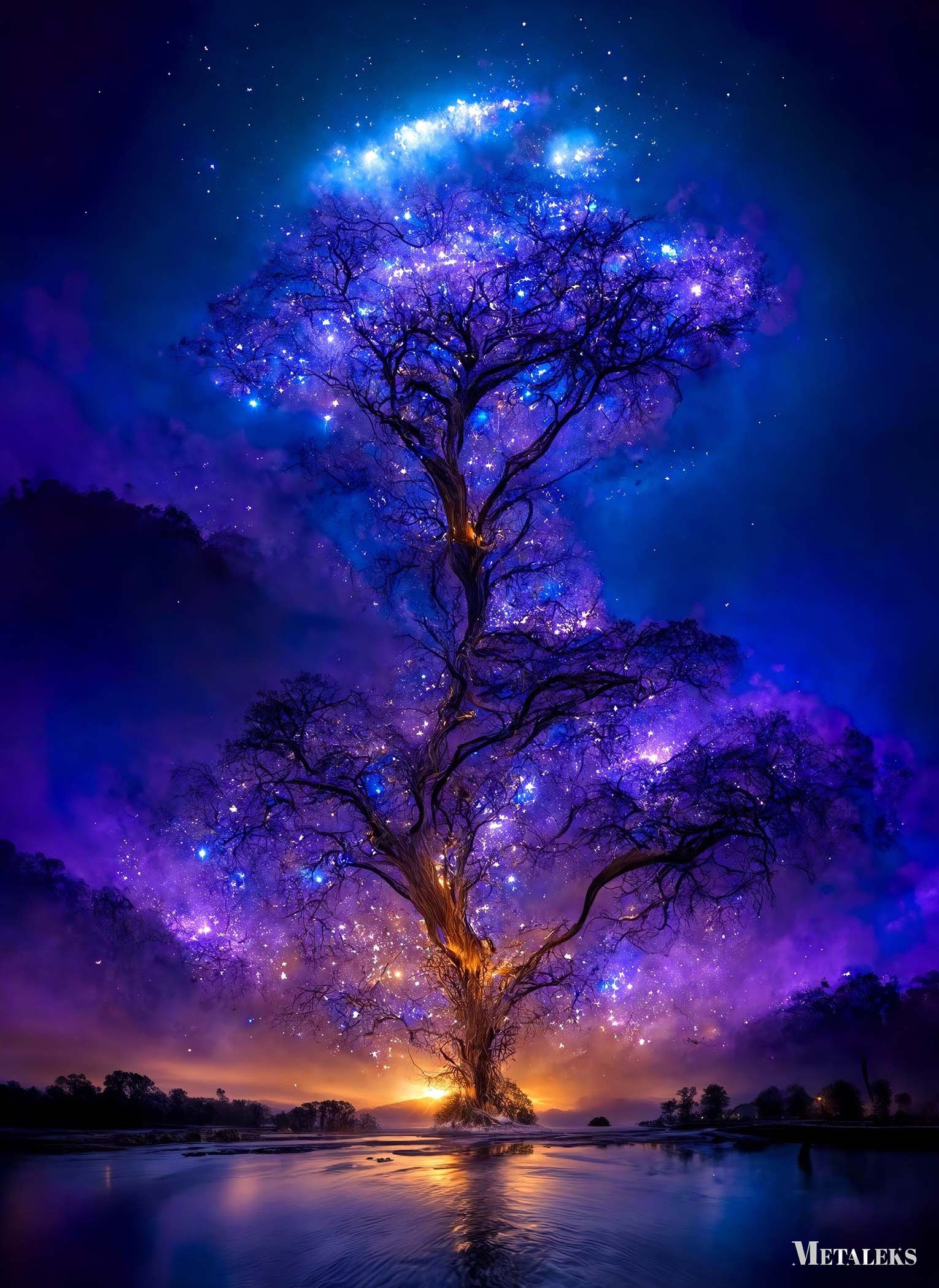 Purple Tree