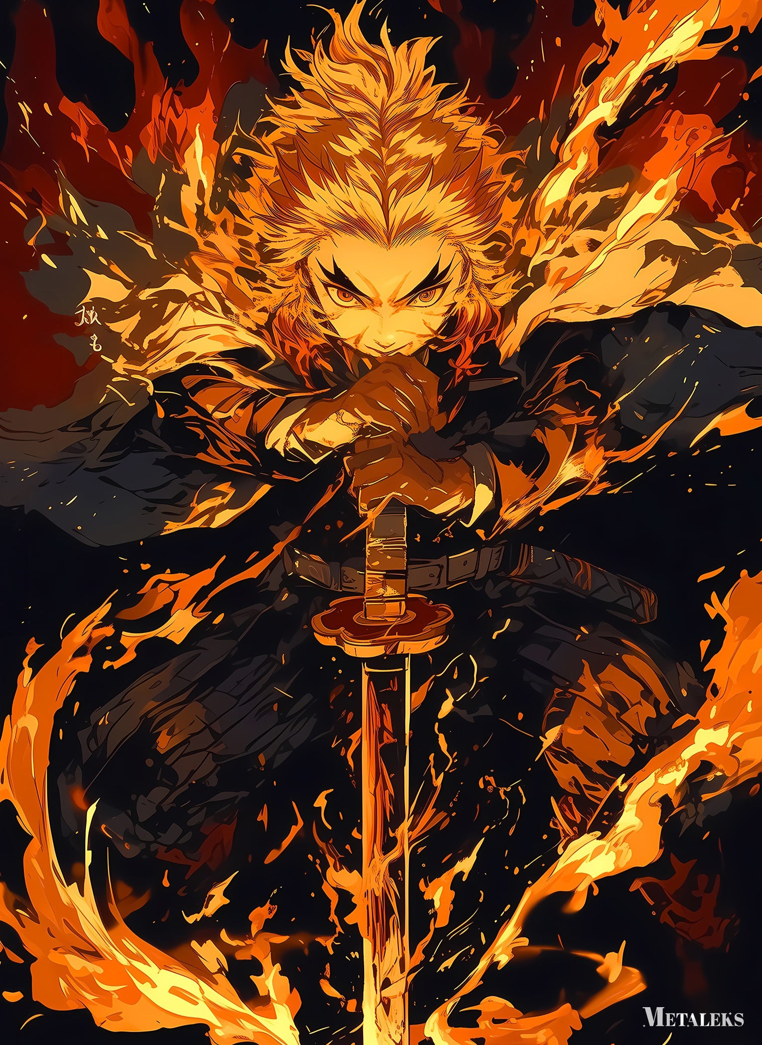 R075 rengoku - demonslayer