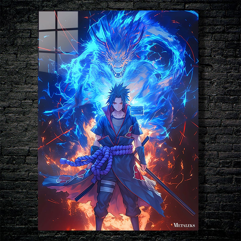 R096 uchiha with dragon