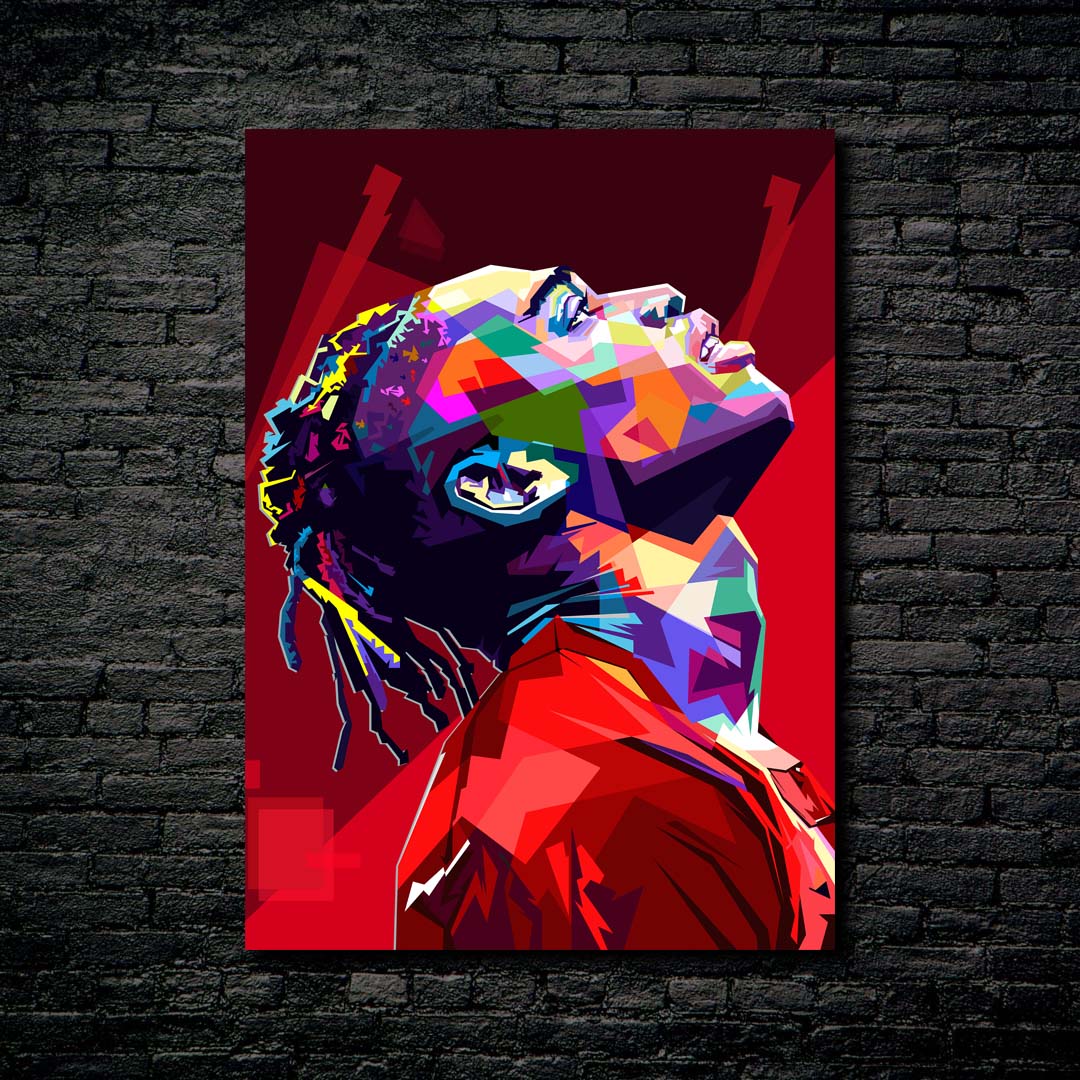 Rafael Leão wpap style