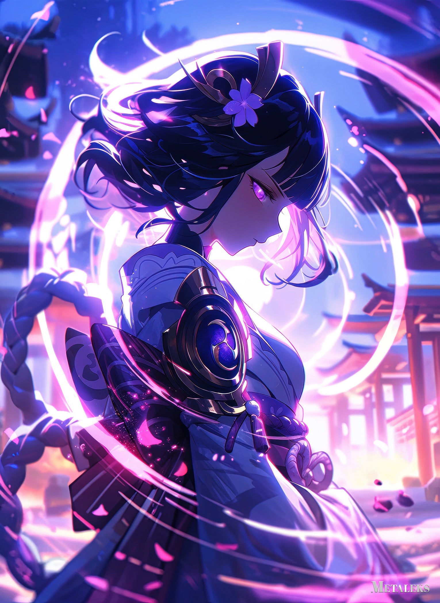 Raiden Shogun art