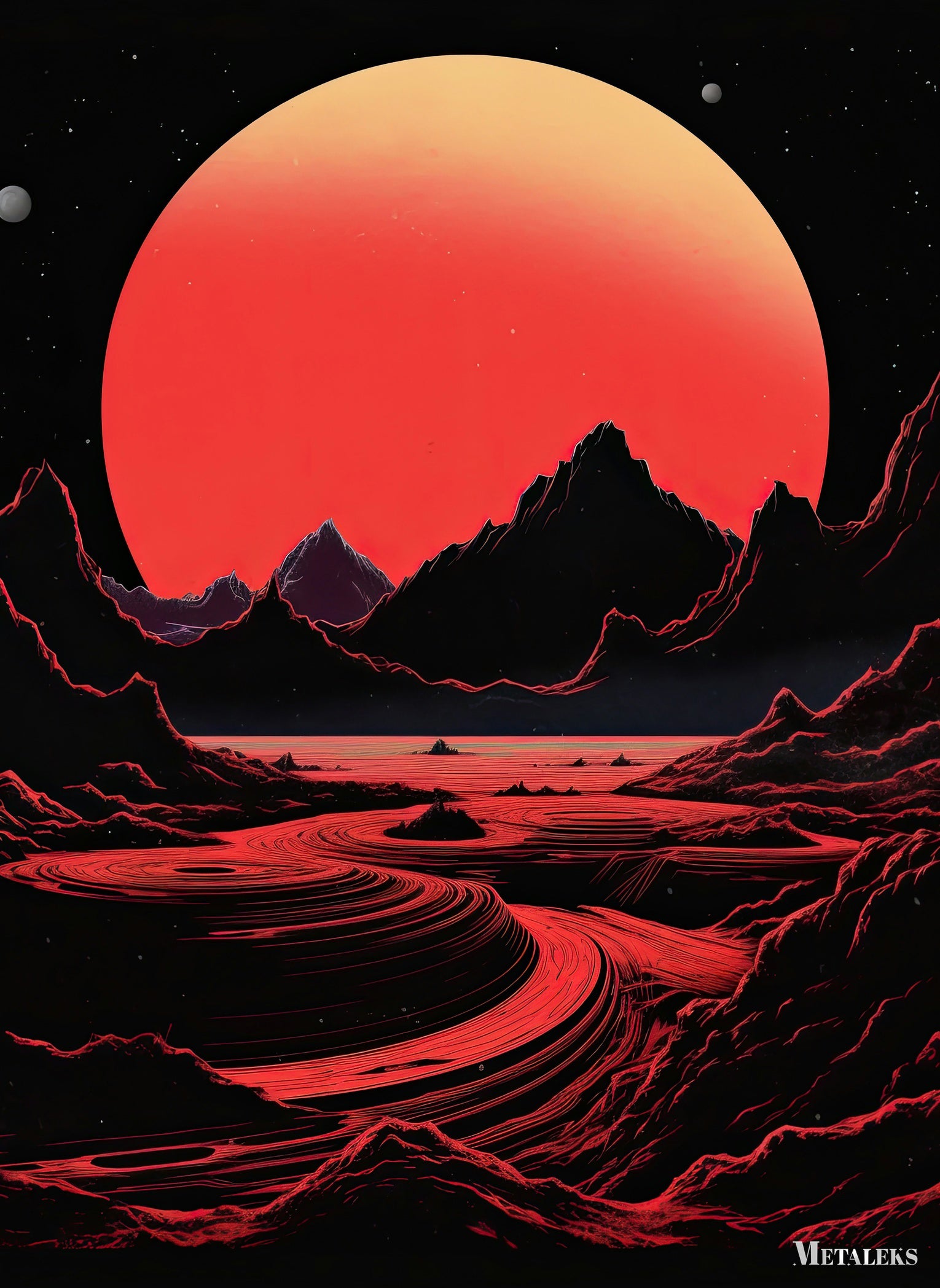 Red moon  CS083025