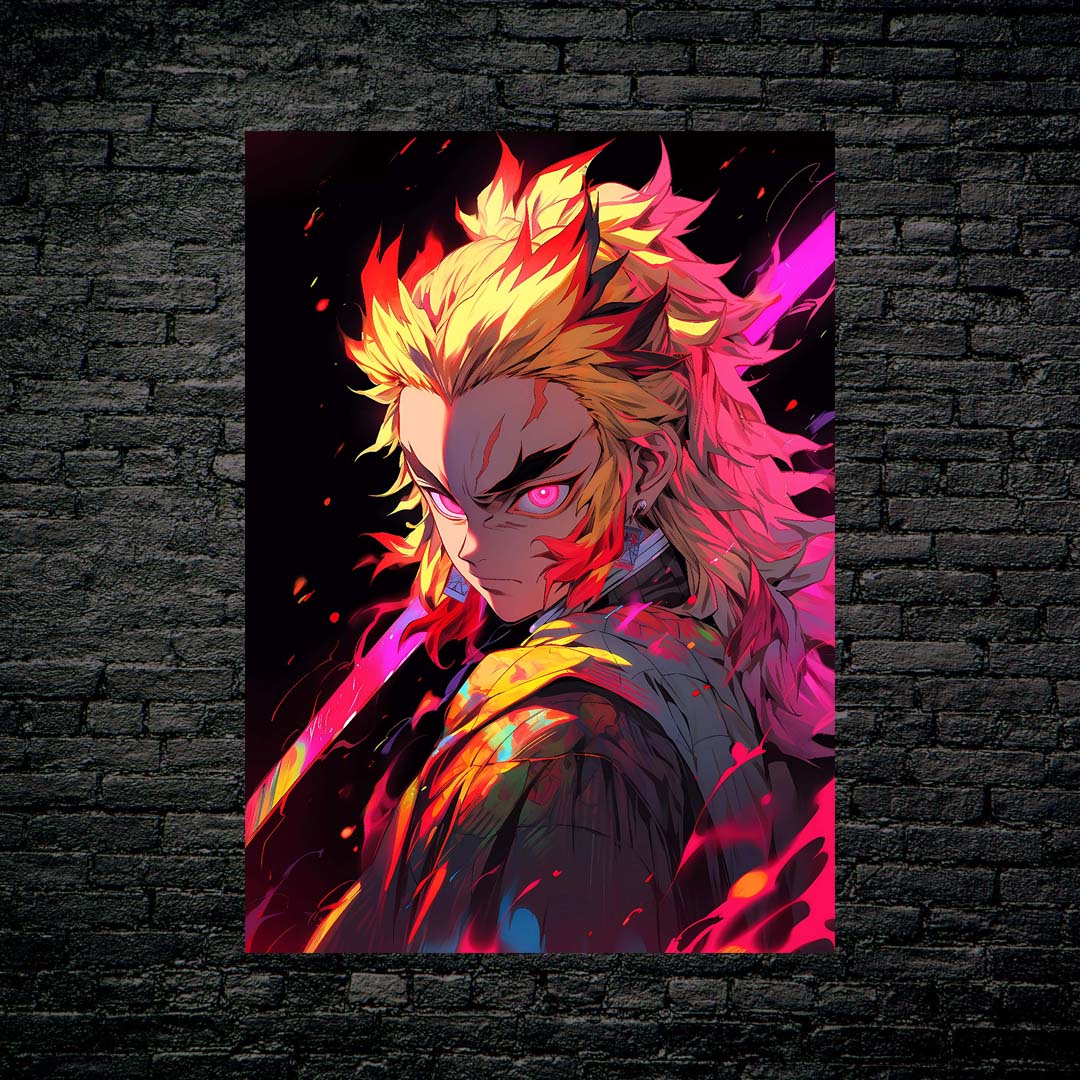 Rengoku Kyoujurou-neon lights