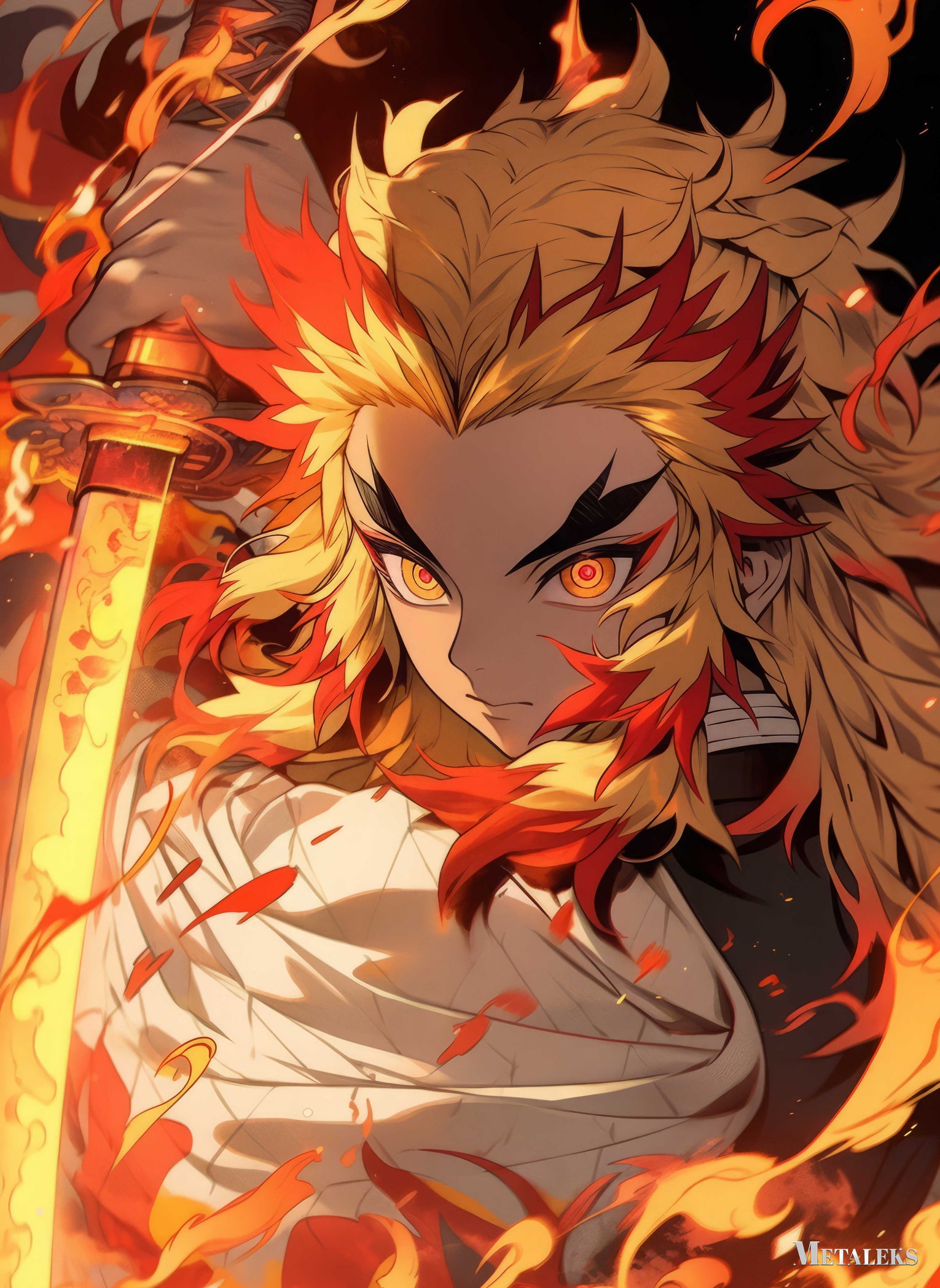 Rengoku Kyojuro - Flame Hashira