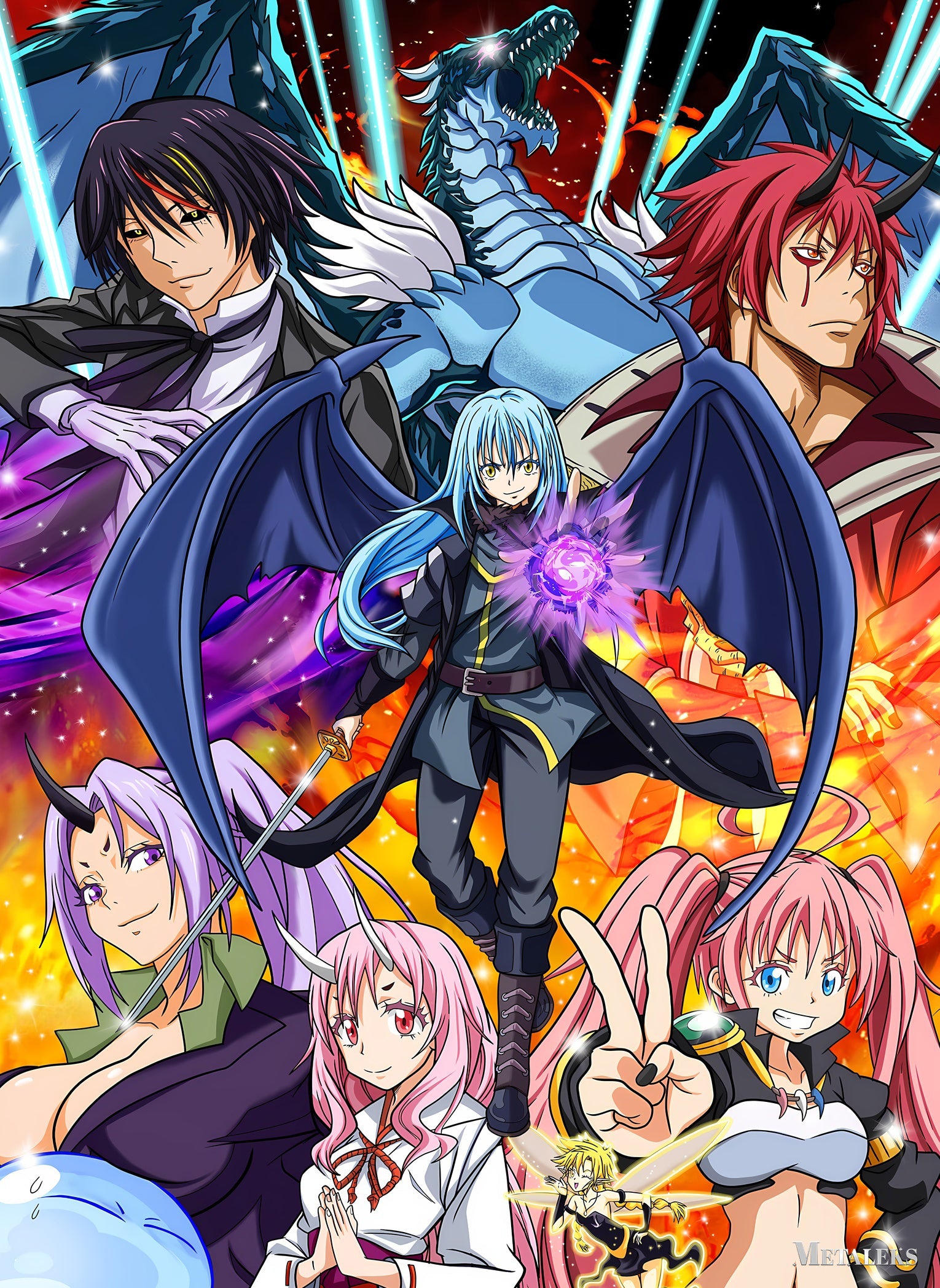Rimuru Tempest That Time I Got Reincarnated as a Slime Diablo  CS082925
