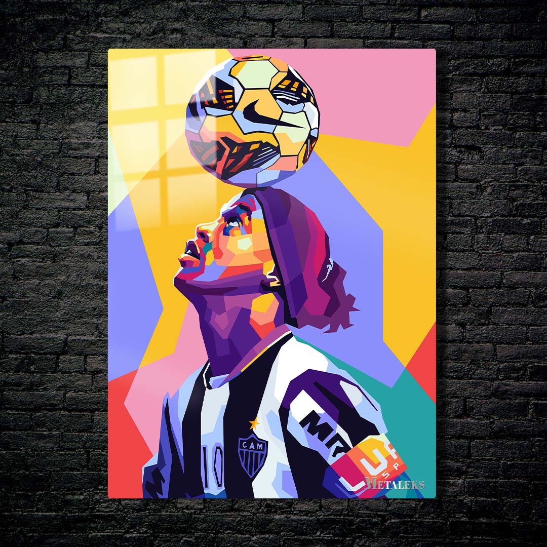 Ronaldinho Wpap Pop Art2