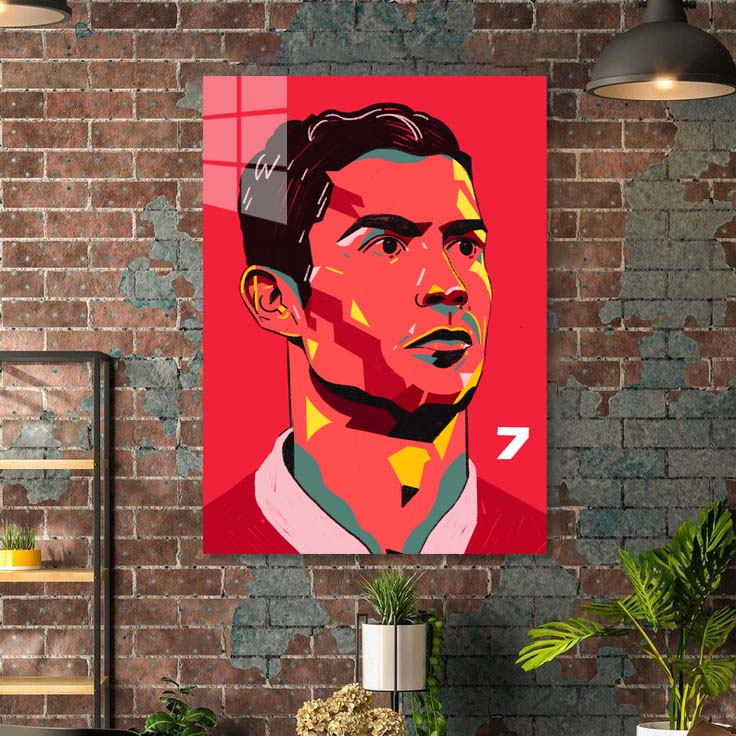 Ronaldo 7 Pop Art