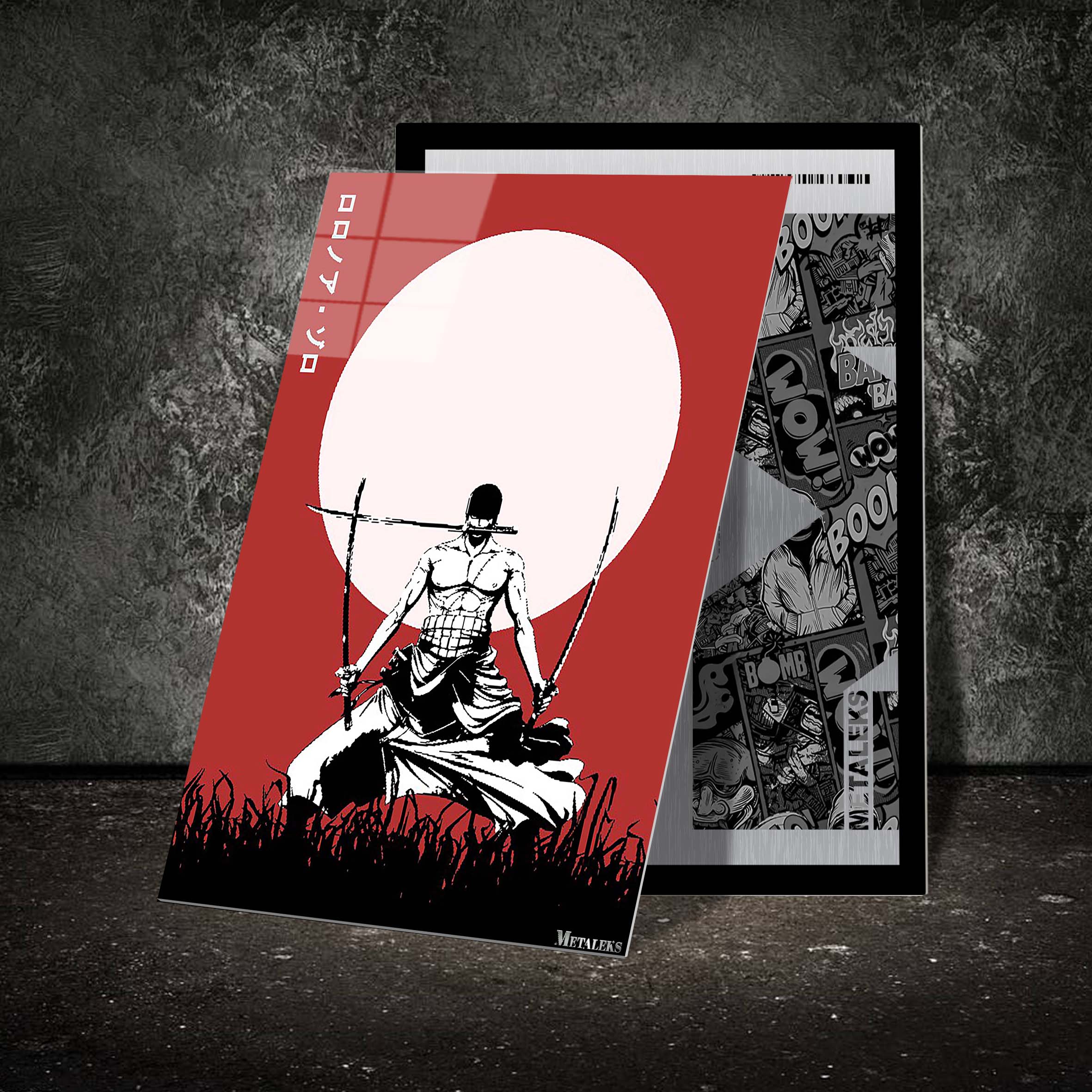 Roronoa Zoro Sword v2-Artwork by @Lucifer Art2092