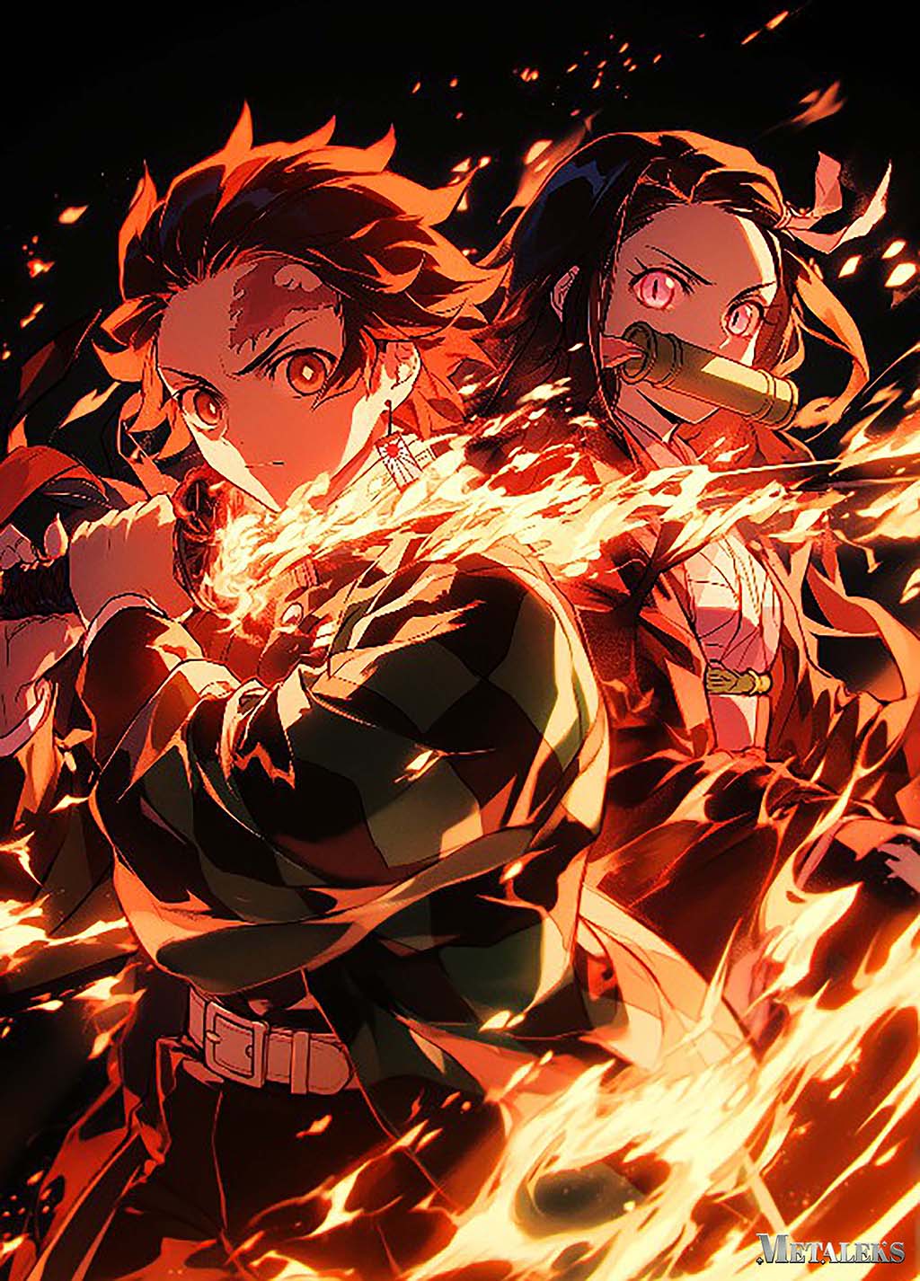 S0077 Tanjiro Kamado And Nezuko Kamado