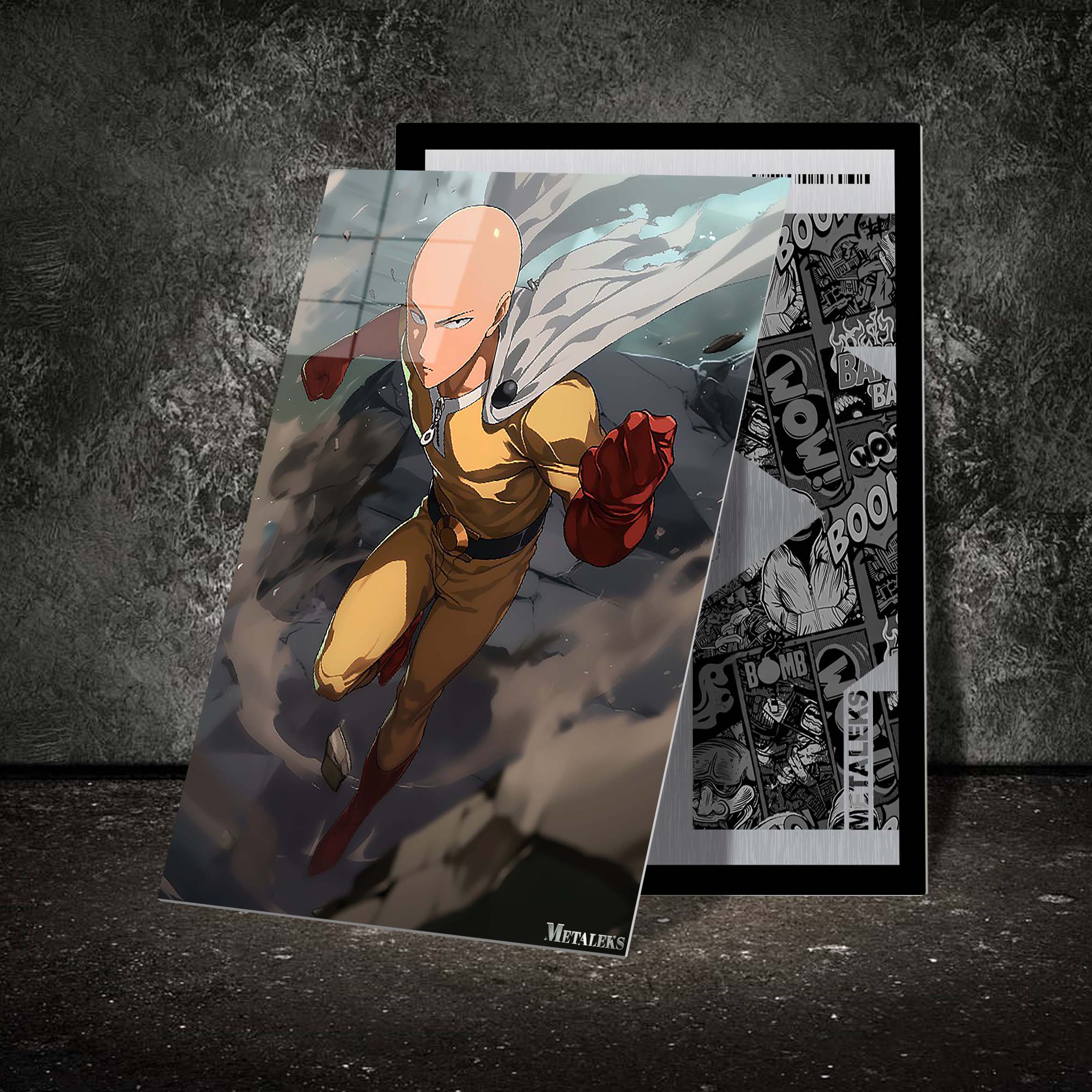 Saitama from one punch man anime