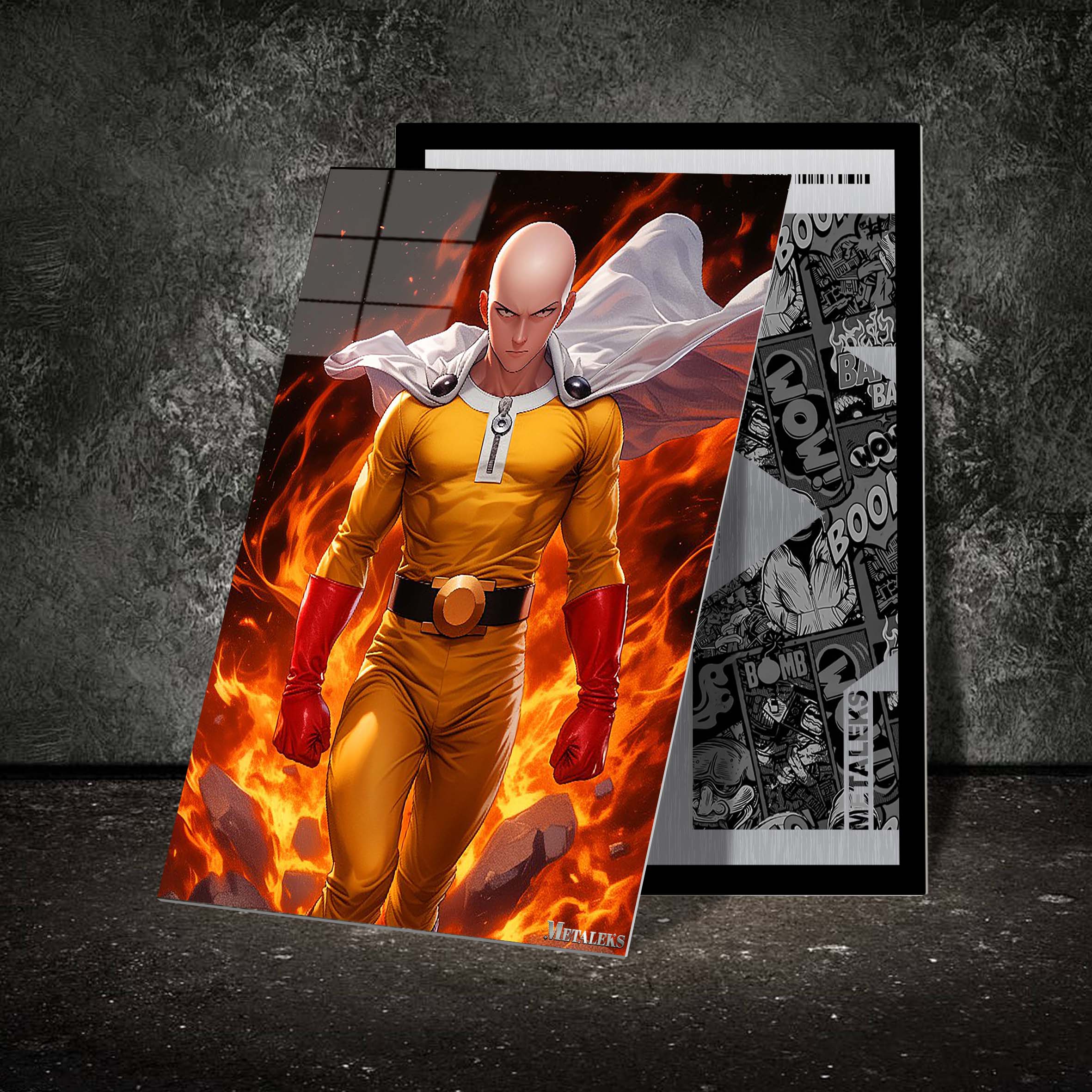 Saitama on Fire | One-Punch Man