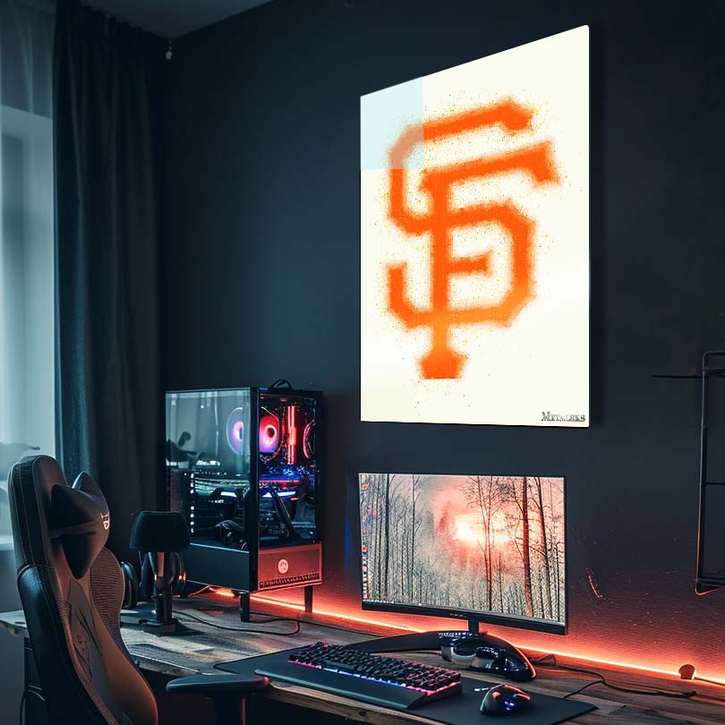 San Francisco Giants Watercolor