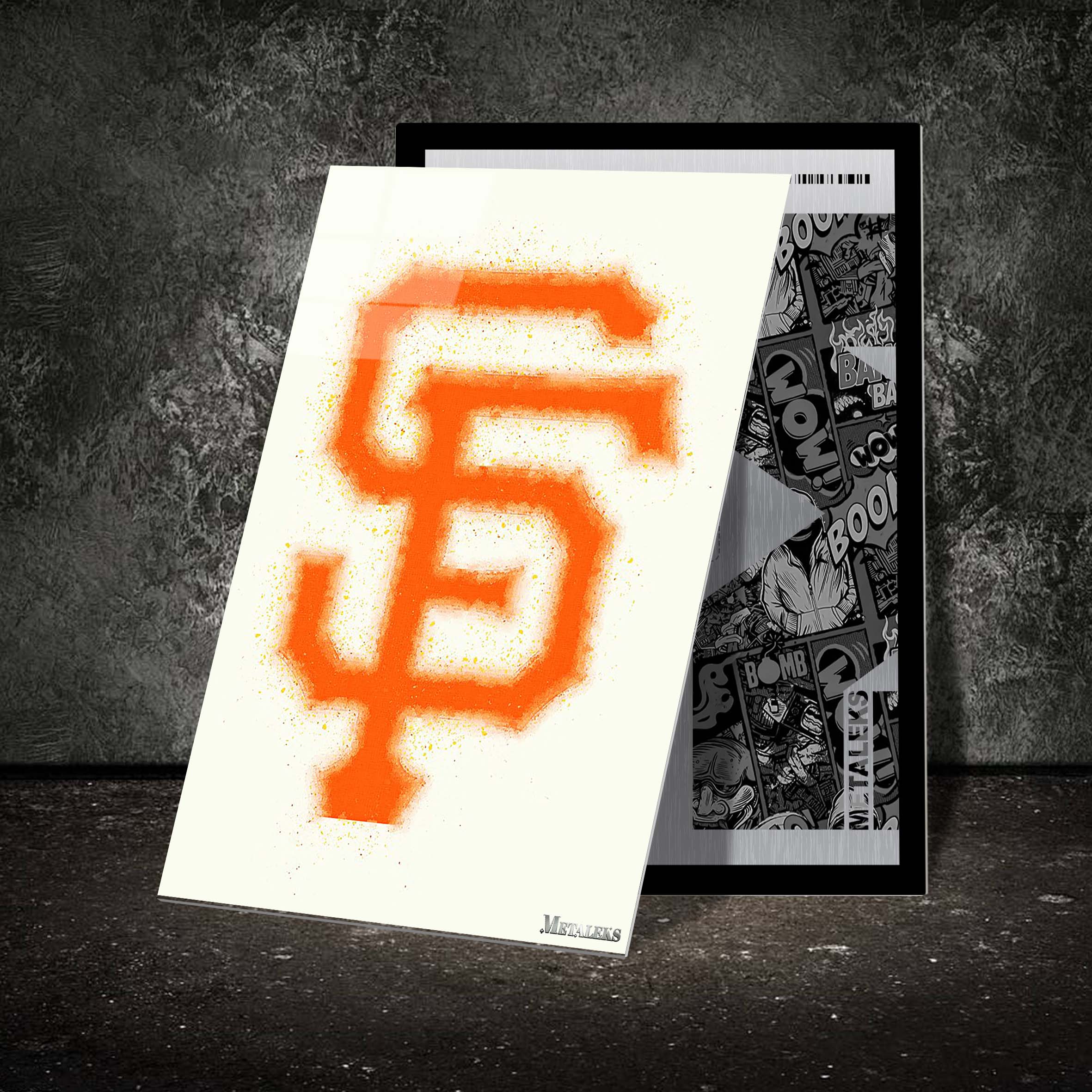 San Francisco Giants Watercolor