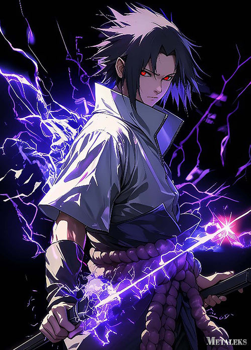 Sasuke Lightning Purple