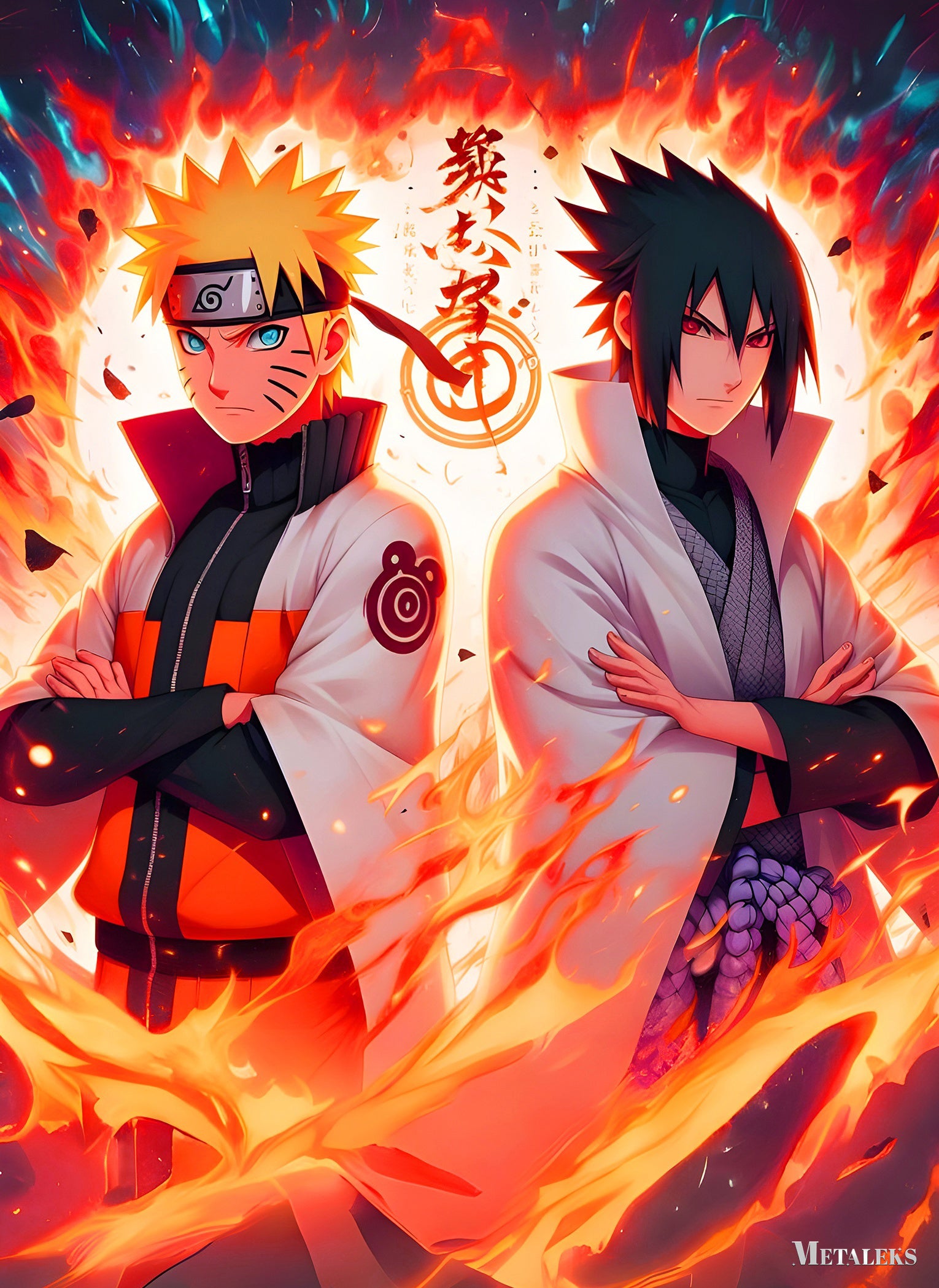 Sasuke & Naruto Last Fight
