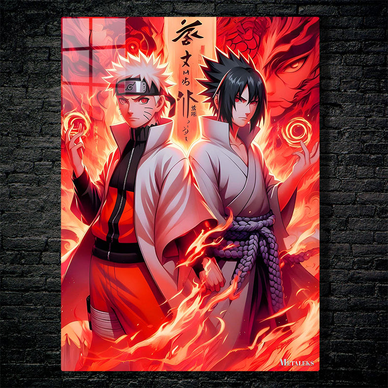 Sasuke Uciha And Naruto Uzumaki