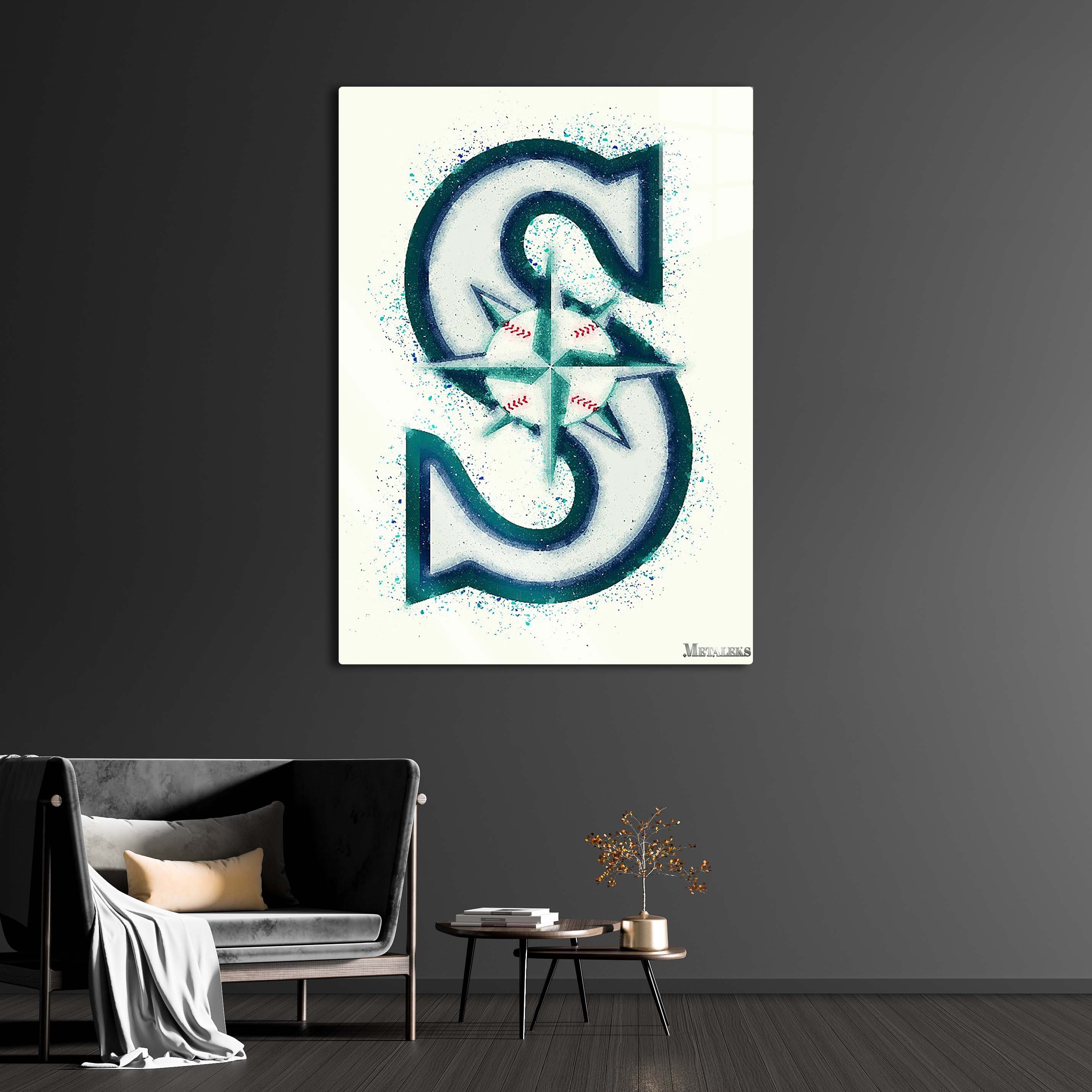 Seattle Mariners Watercolor